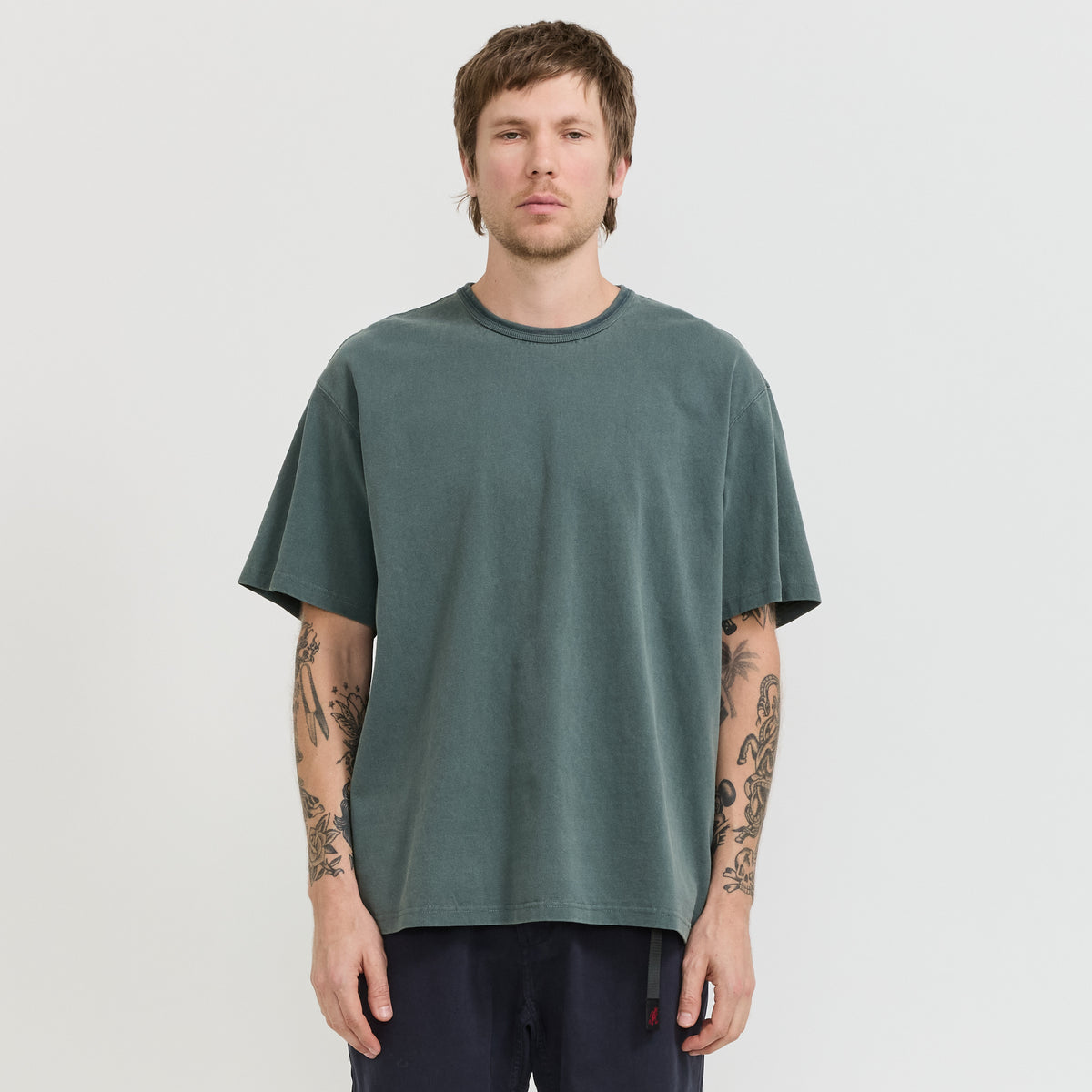 OG Pigment Dyeing Half Tee Dark Green