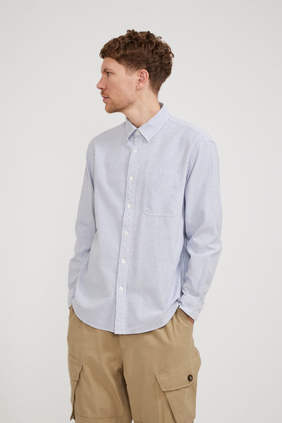 Frizmworks | OG Oxford Oversized Shirt Blue | Maplestore