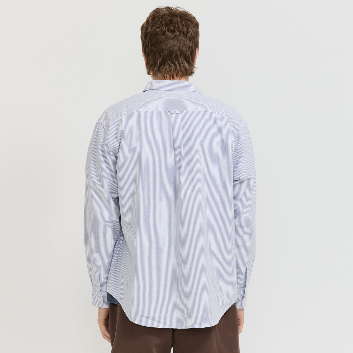 OG Stripe Oversized Shirt Blue