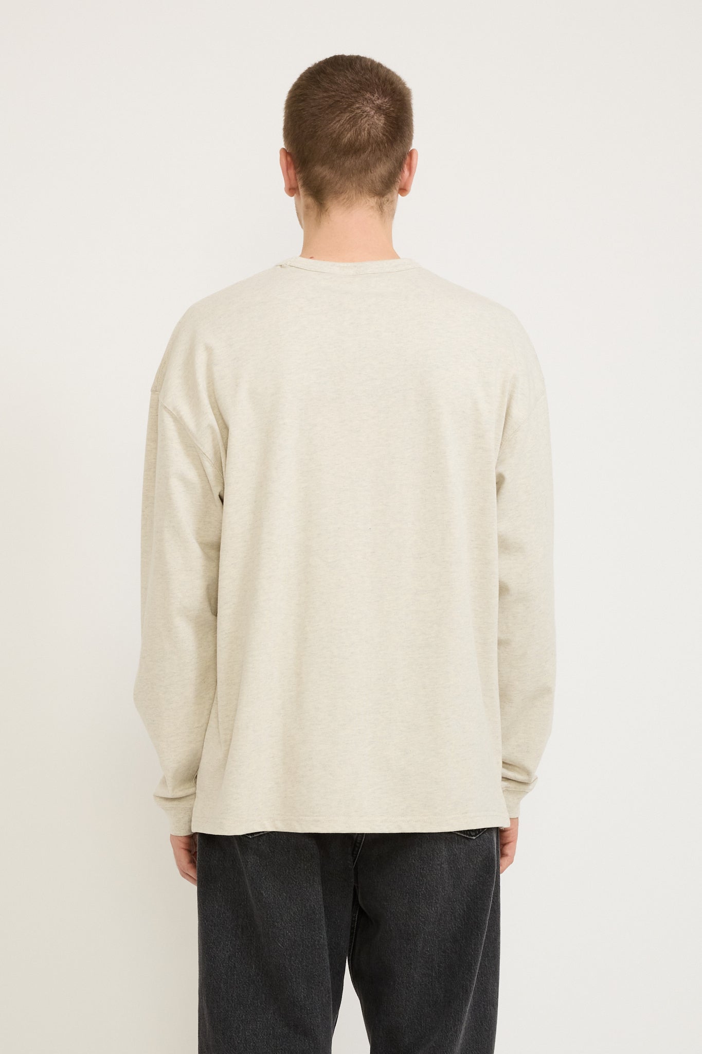 Frizmworks | OG Double Rib L/S Tee Oatmeal | Maplestore