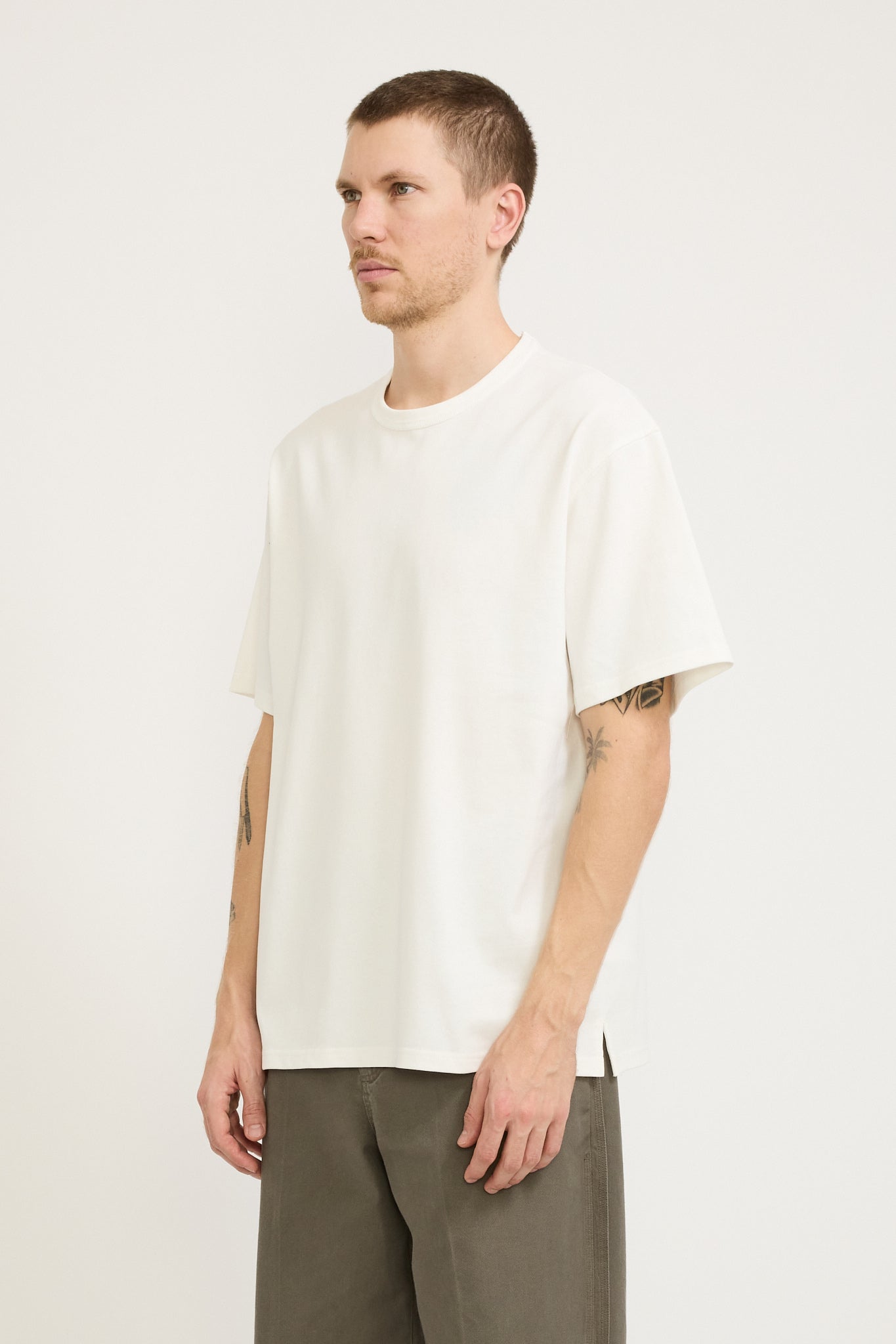 Frizmworks | OG Double Rib Oversized Tee White | Maplestore