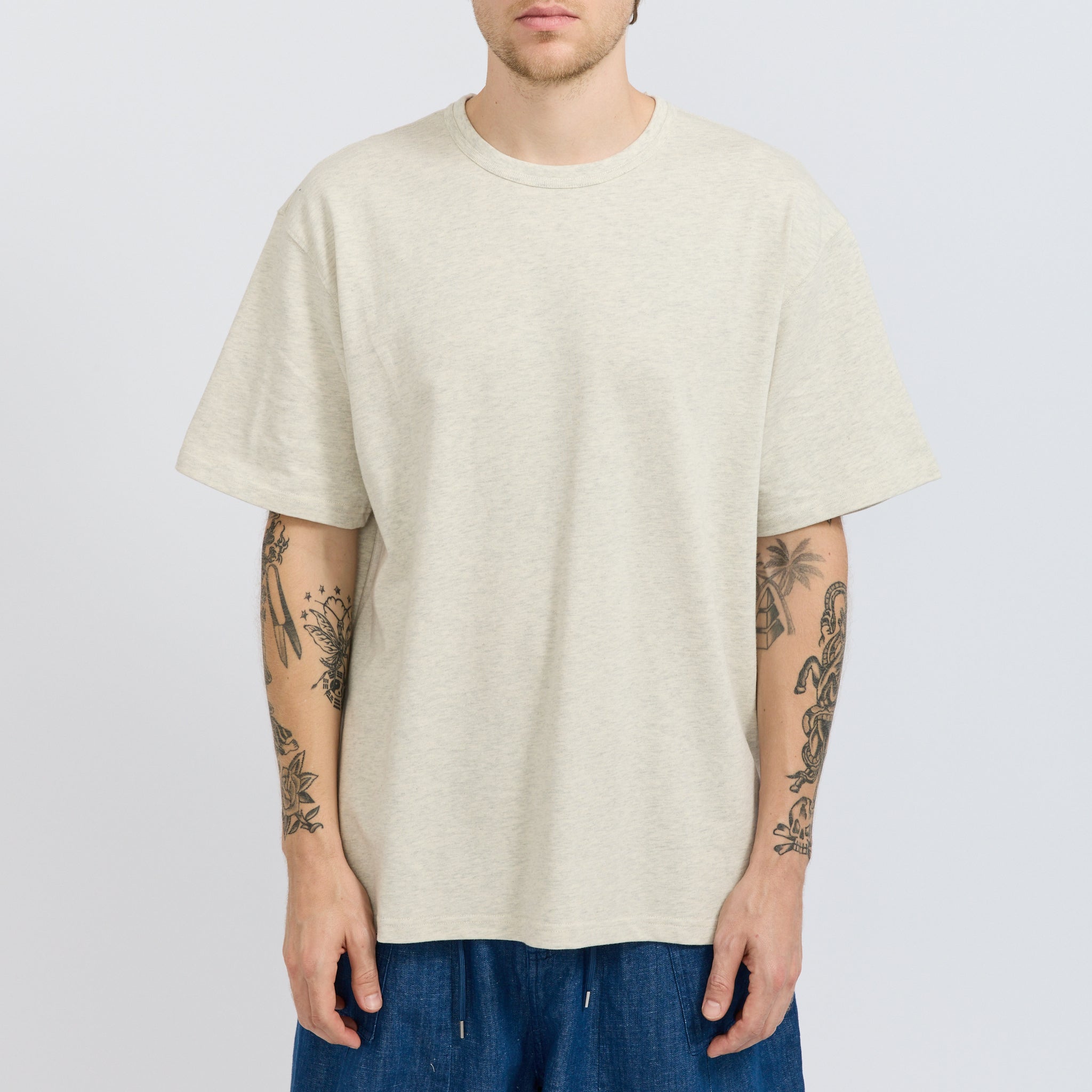 Frizmworks | OG Double Rib Oversized Tee Oatmeal | Maplestore
