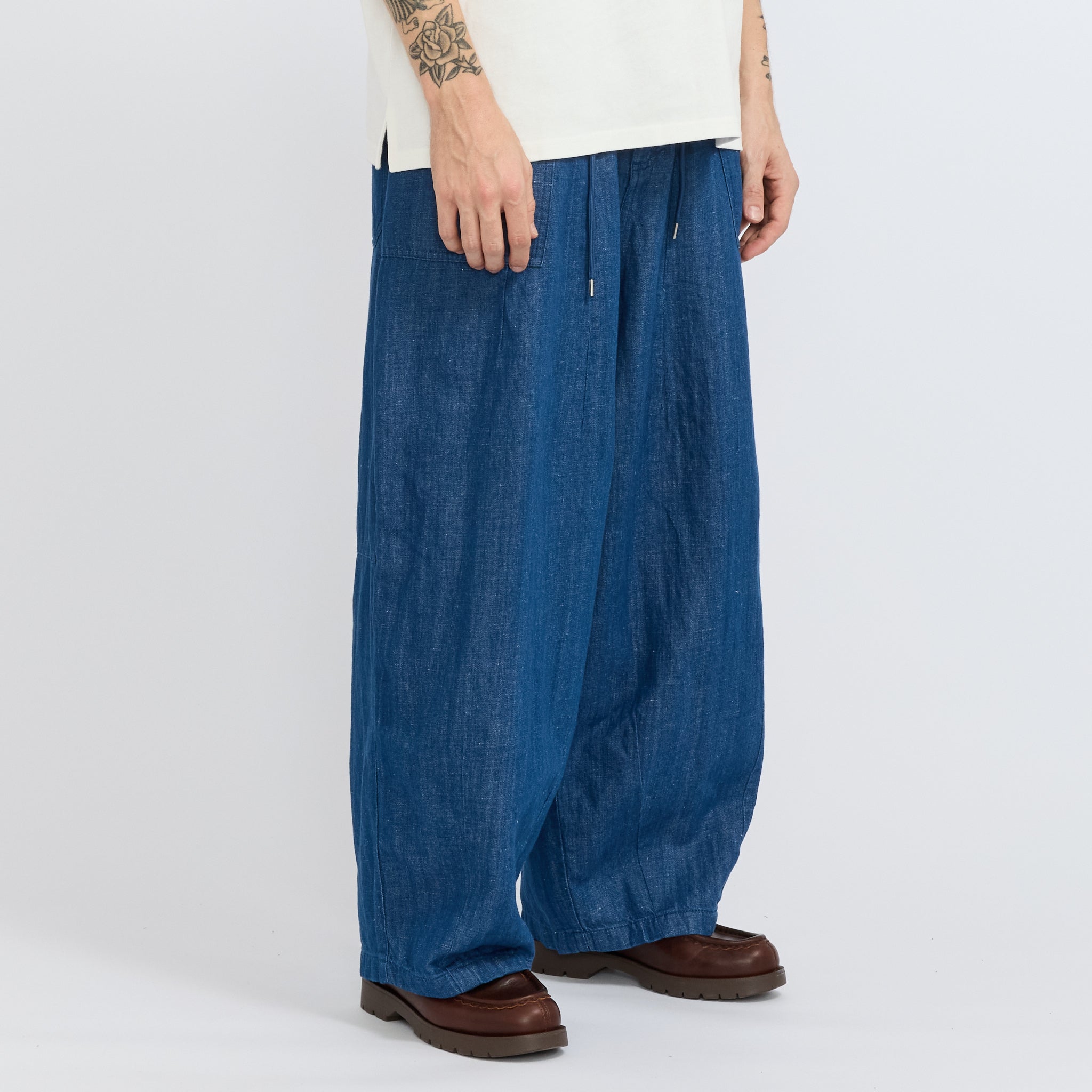 Frizmworks | Denim Balloon Pants Blue | Maplestore