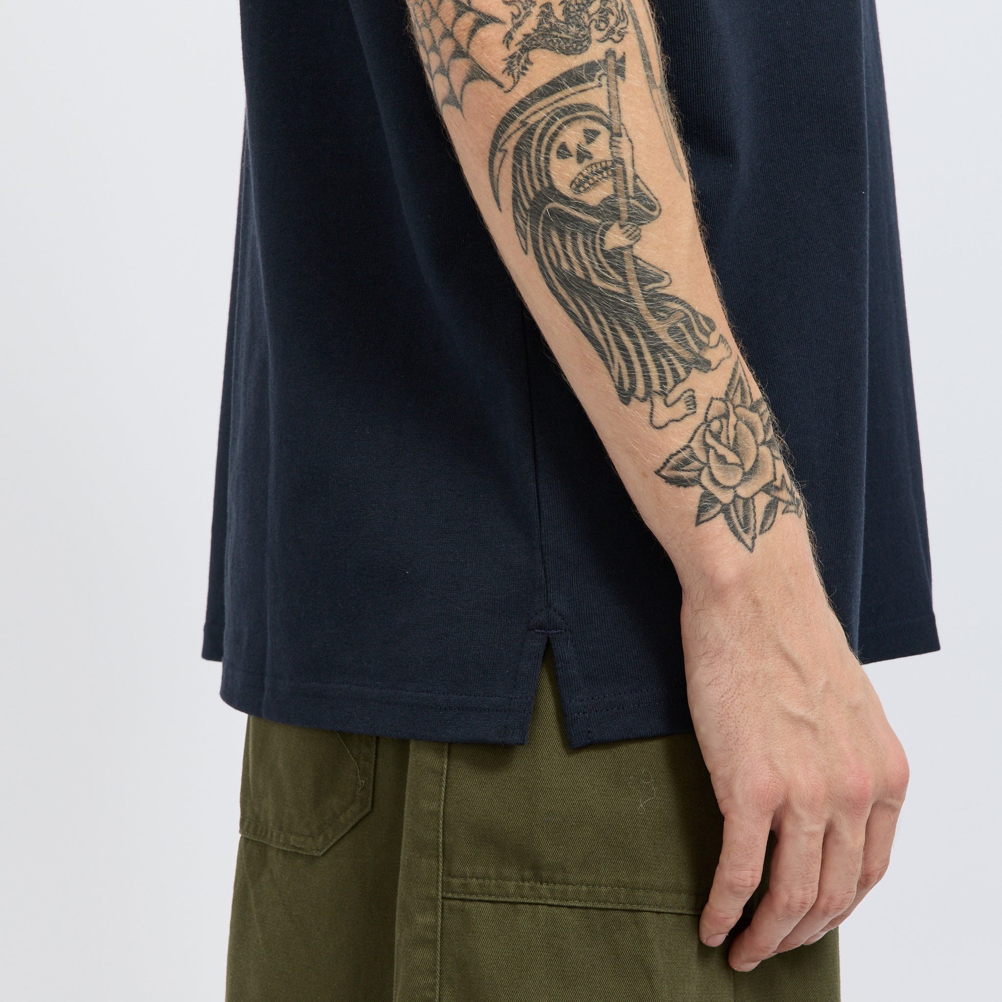 Frizmworks | OG Double Rib Oversized Tee Navy | Maplestore