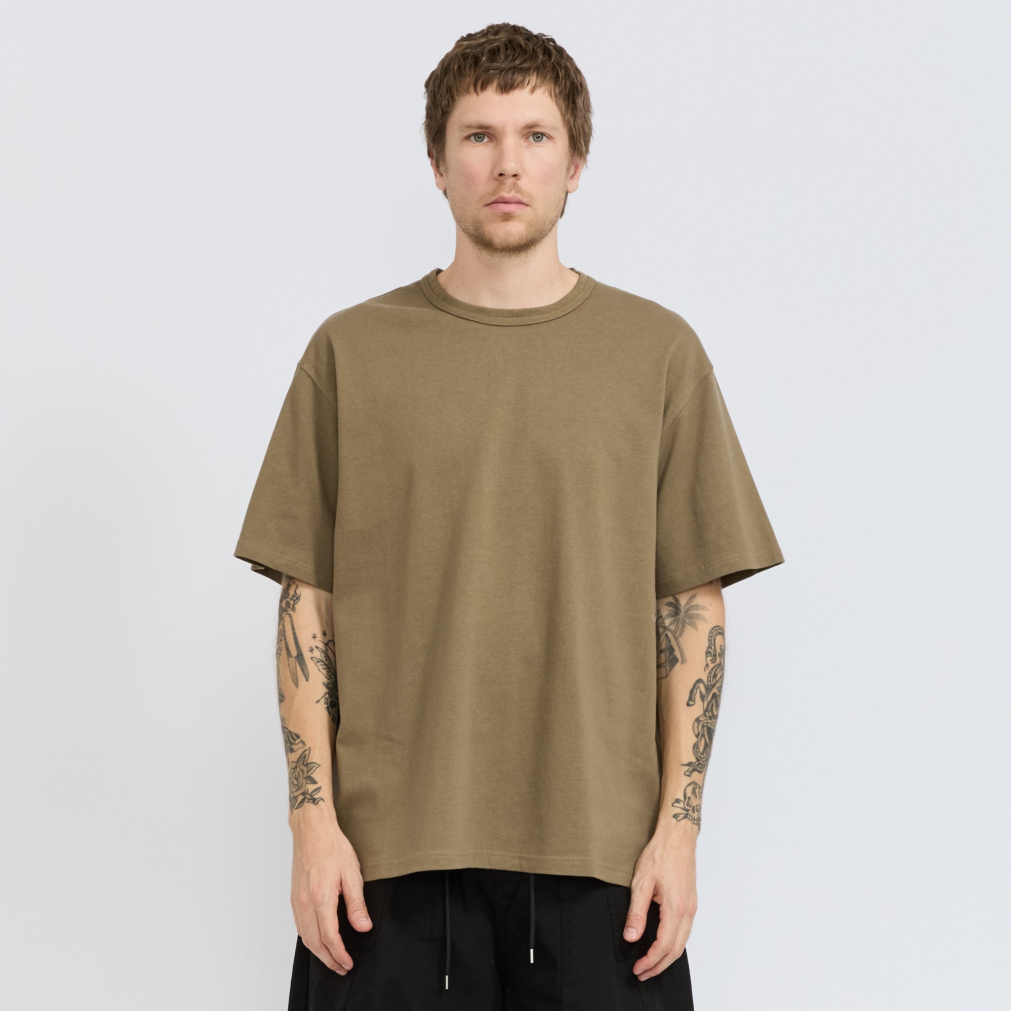 Frizmworks | OG Double Rib Oversized Tee Mud | Maplestore