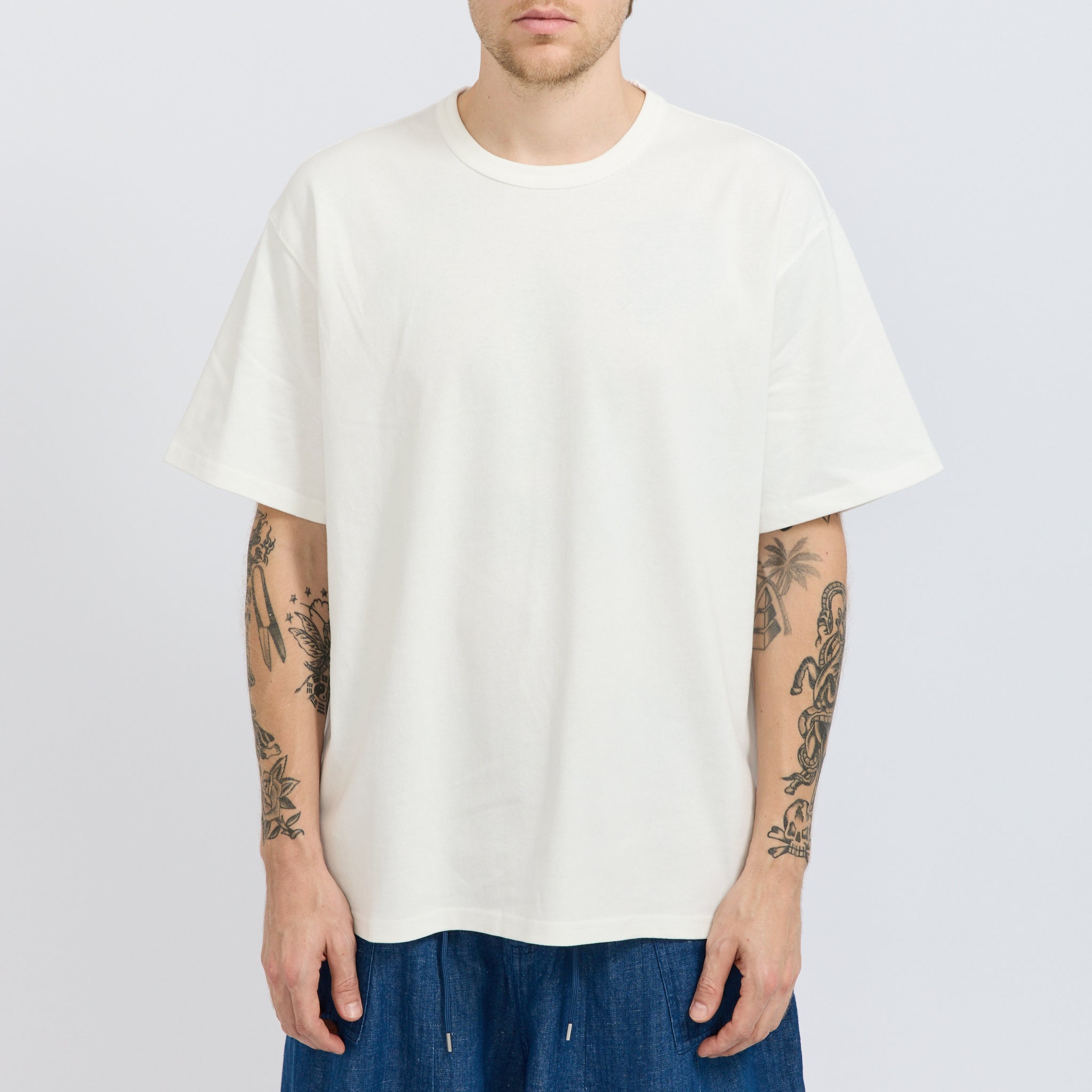 Frizmworks | OG Double Rib Oversized Tee White | Maplestore