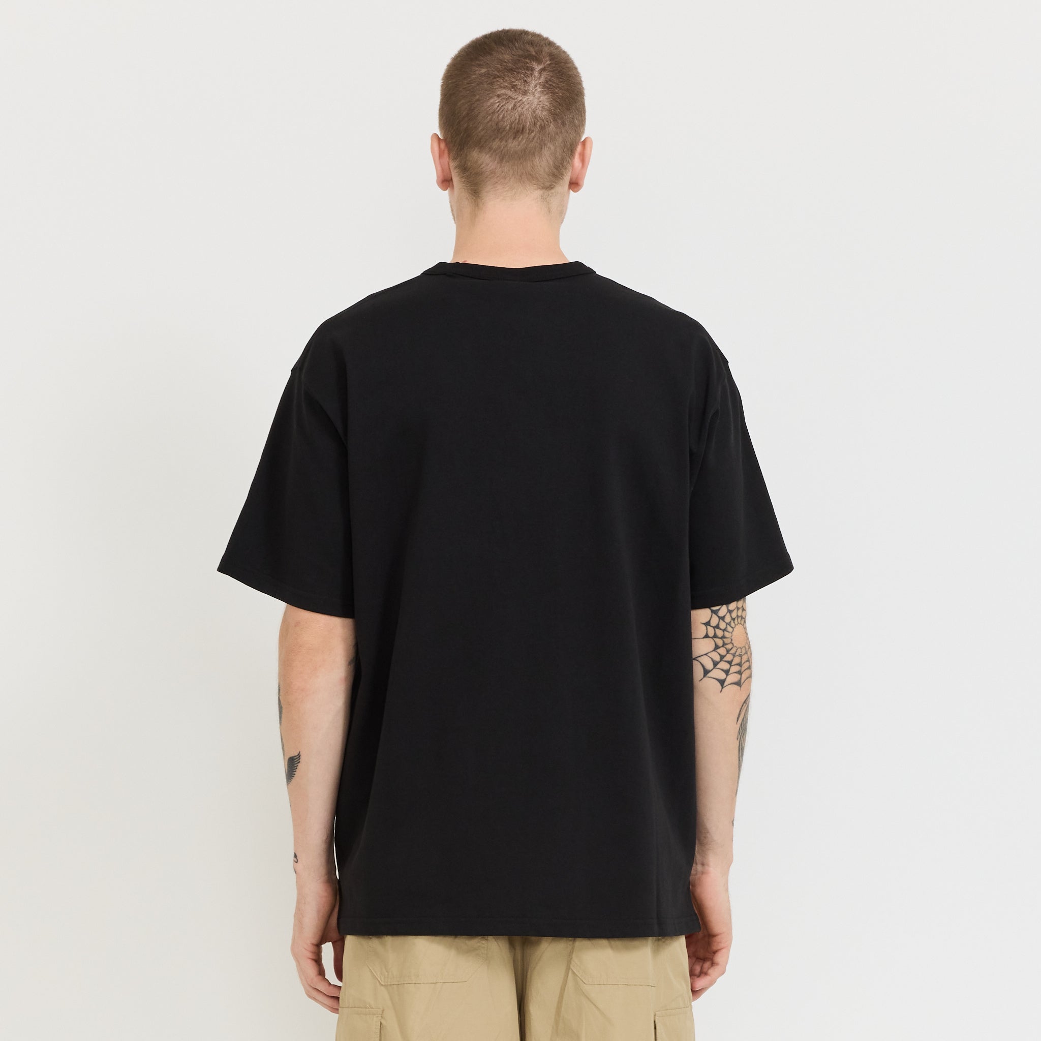 Frizmworks | OG Double Rib Oversized Tee Black | Maplestore