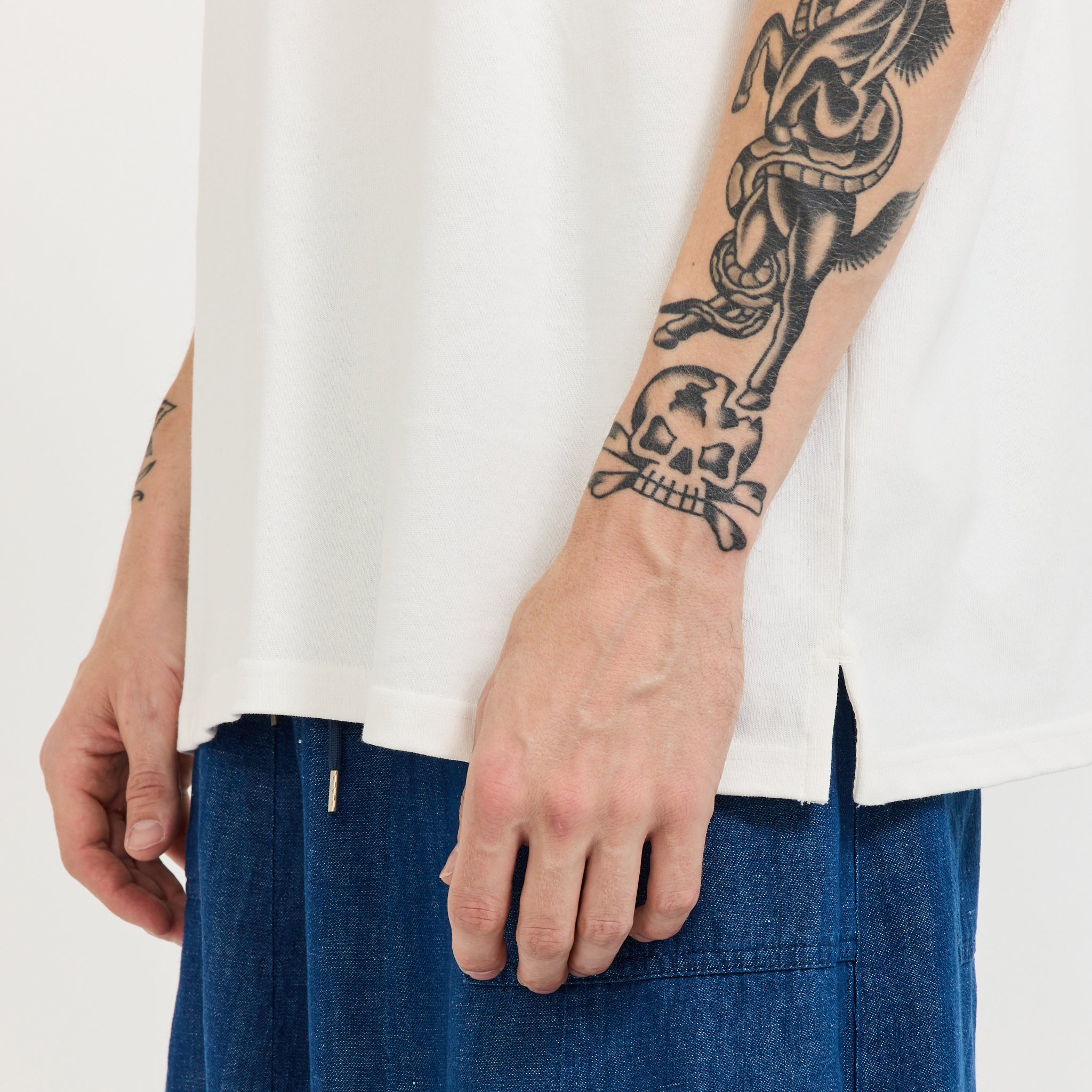 Frizmworks | OG Double Rib Oversized Tee White | Maplestore