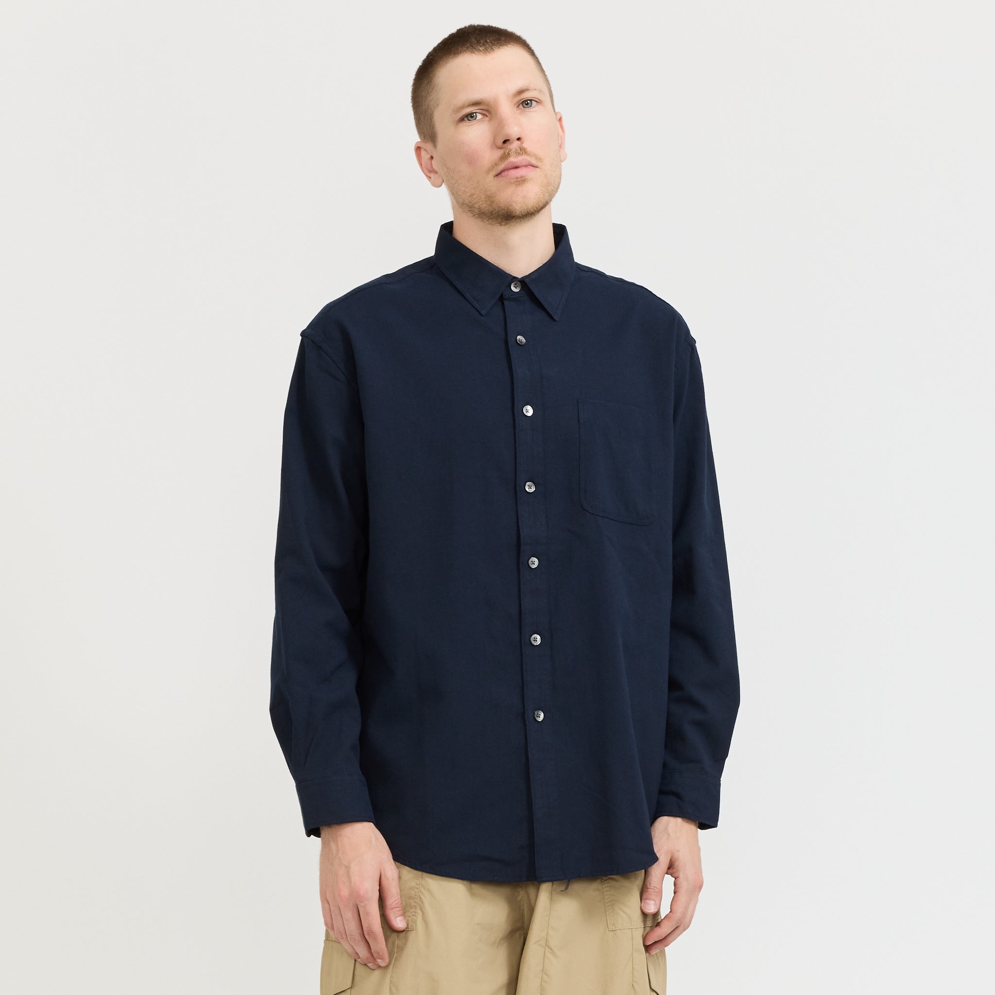 OG Oxford Oversized Shirt Navy