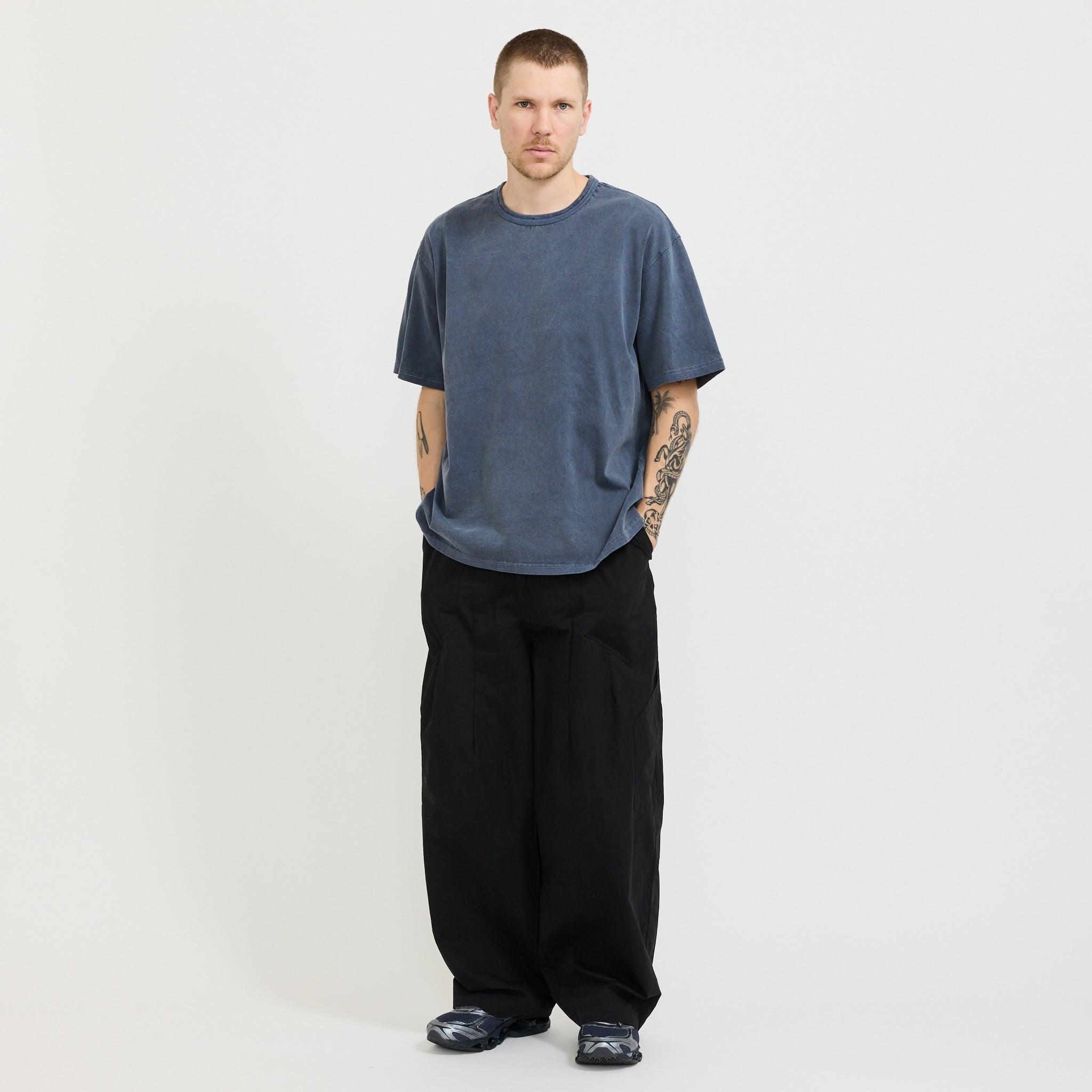 Frizmworks | OG Pigment Dyeing Half Tee Blue | Maplestore