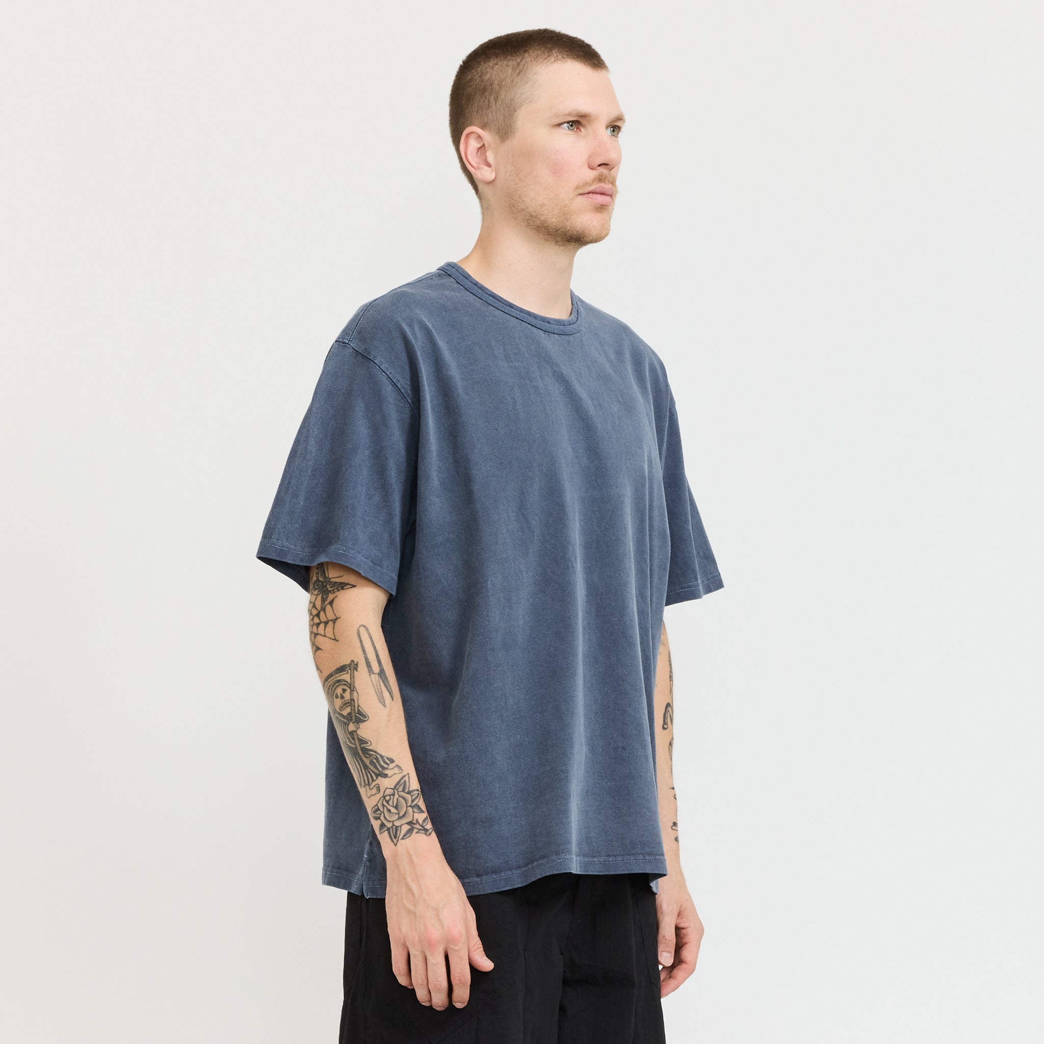 Frizmworks | OG Pigment Dyeing Half Tee Blue | Maplestore
