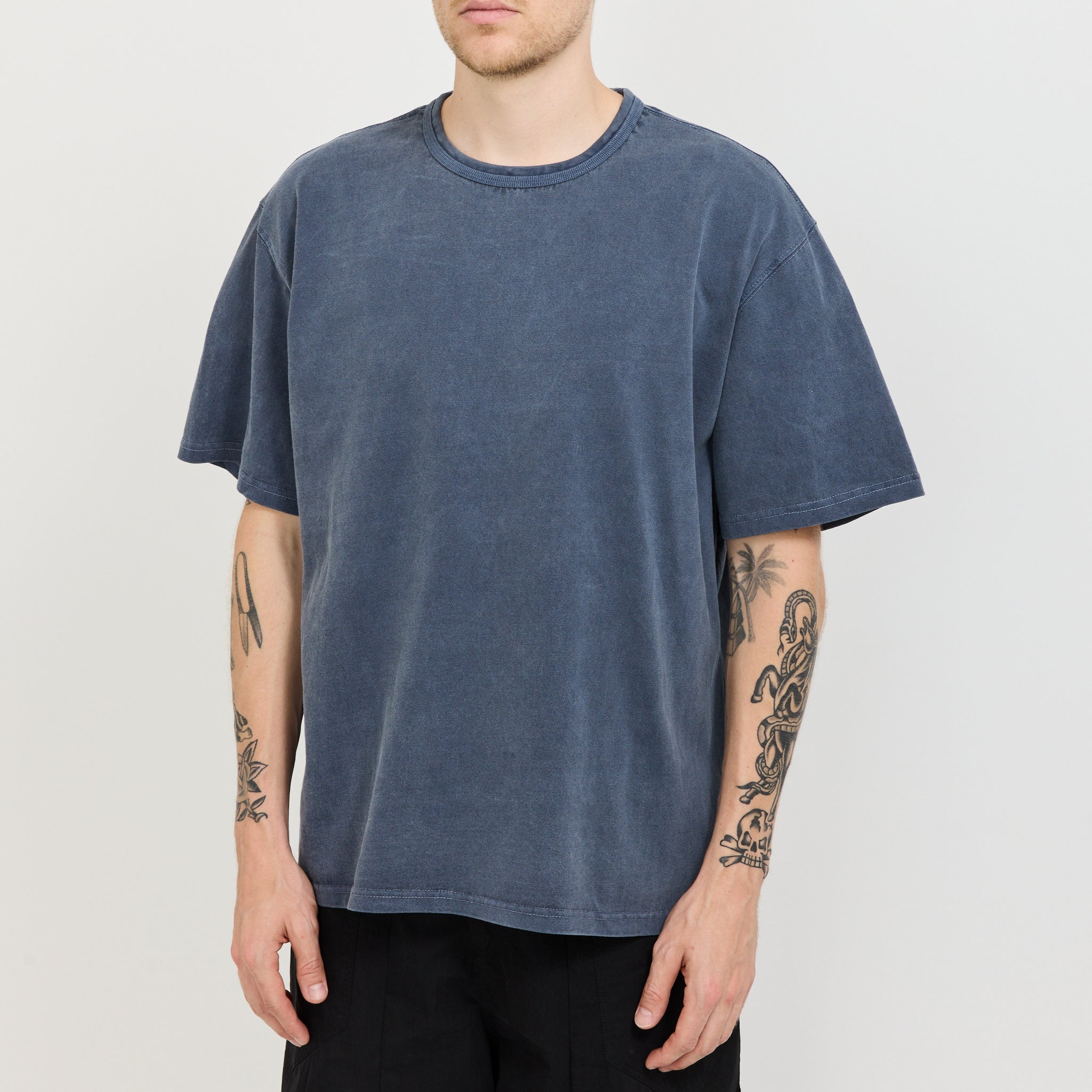 Frizmworks | OG Pigment Dyeing Half Tee Blue | Maplestore