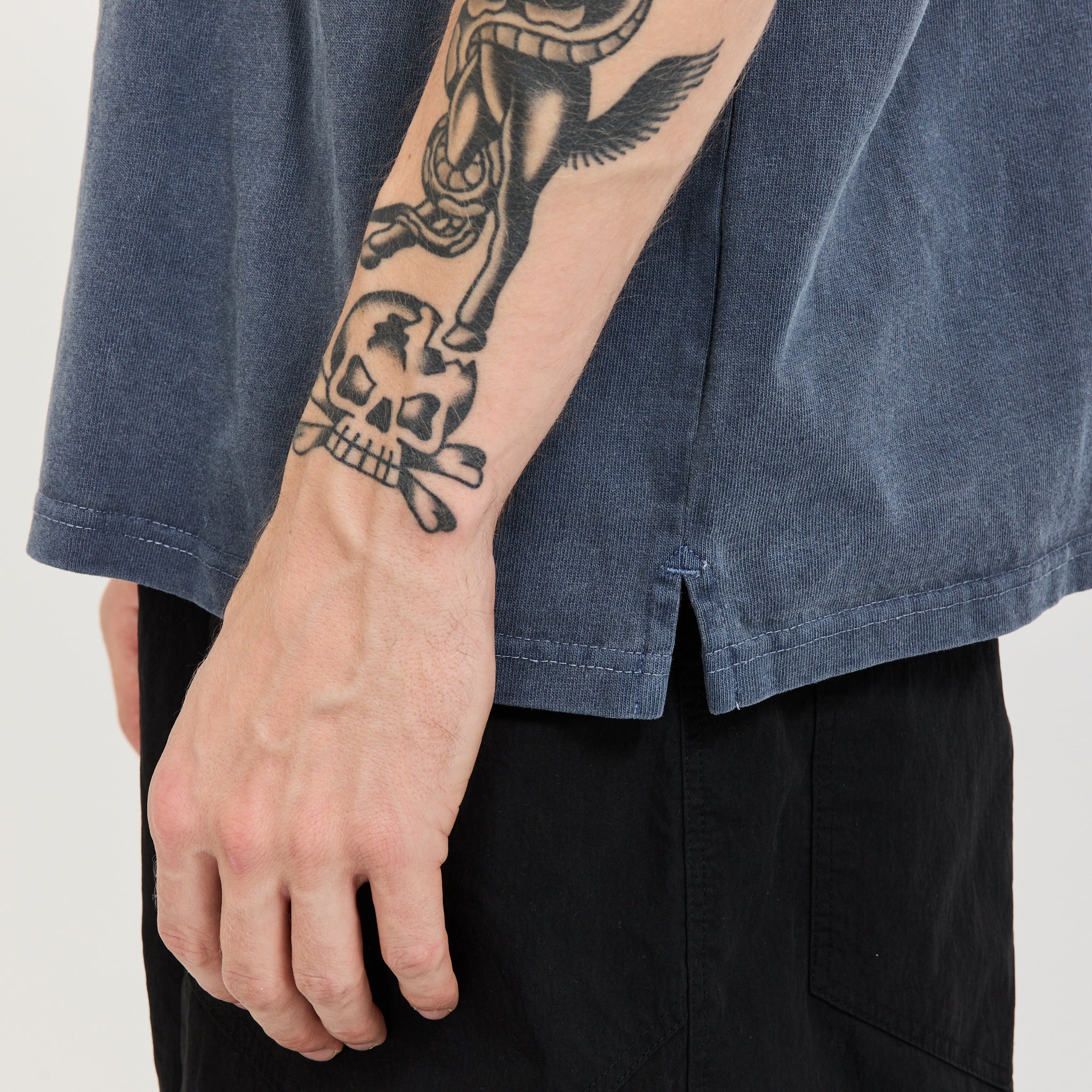 Frizmworks | OG Pigment Dyeing Half Tee Blue | Maplestore