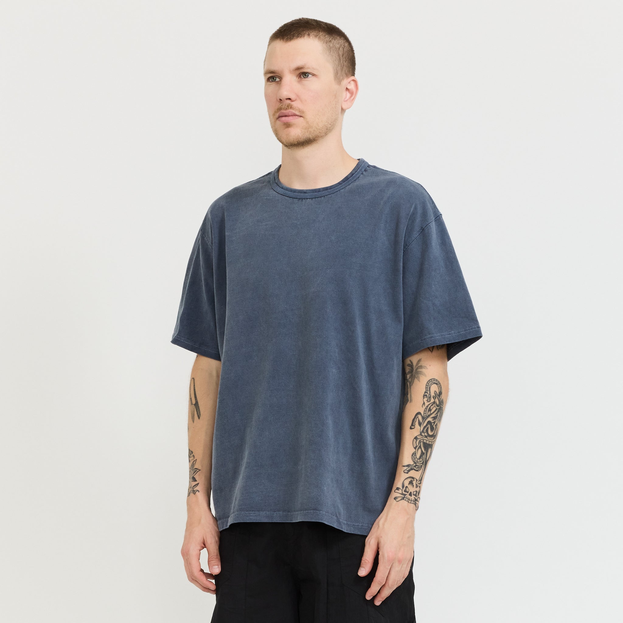 Frizmworks | OG Pigment Dyeing Half Tee Blue | Maplestore