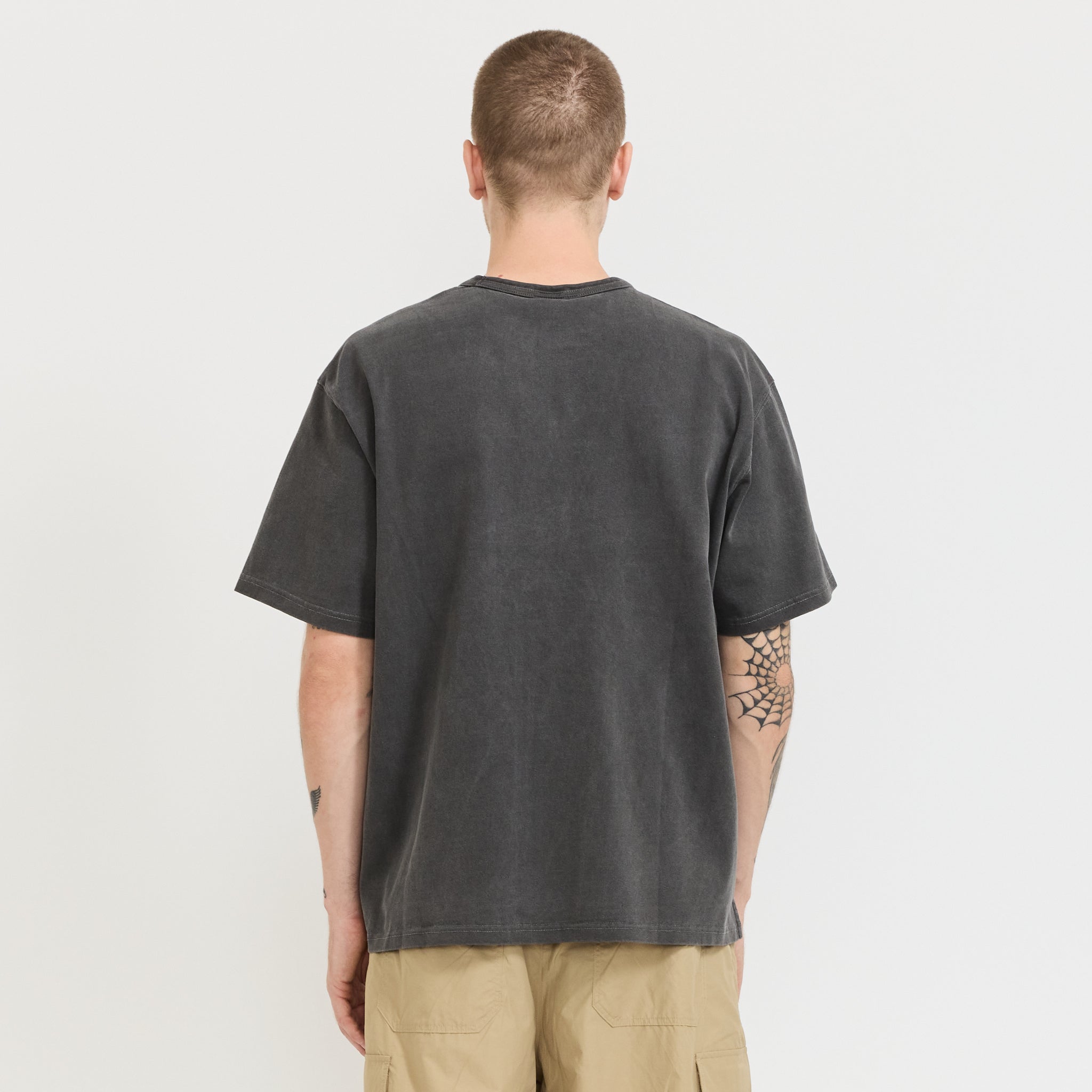Frizmworks | OG Pigment Dyeing Half Tee Charcoal | Maplestore