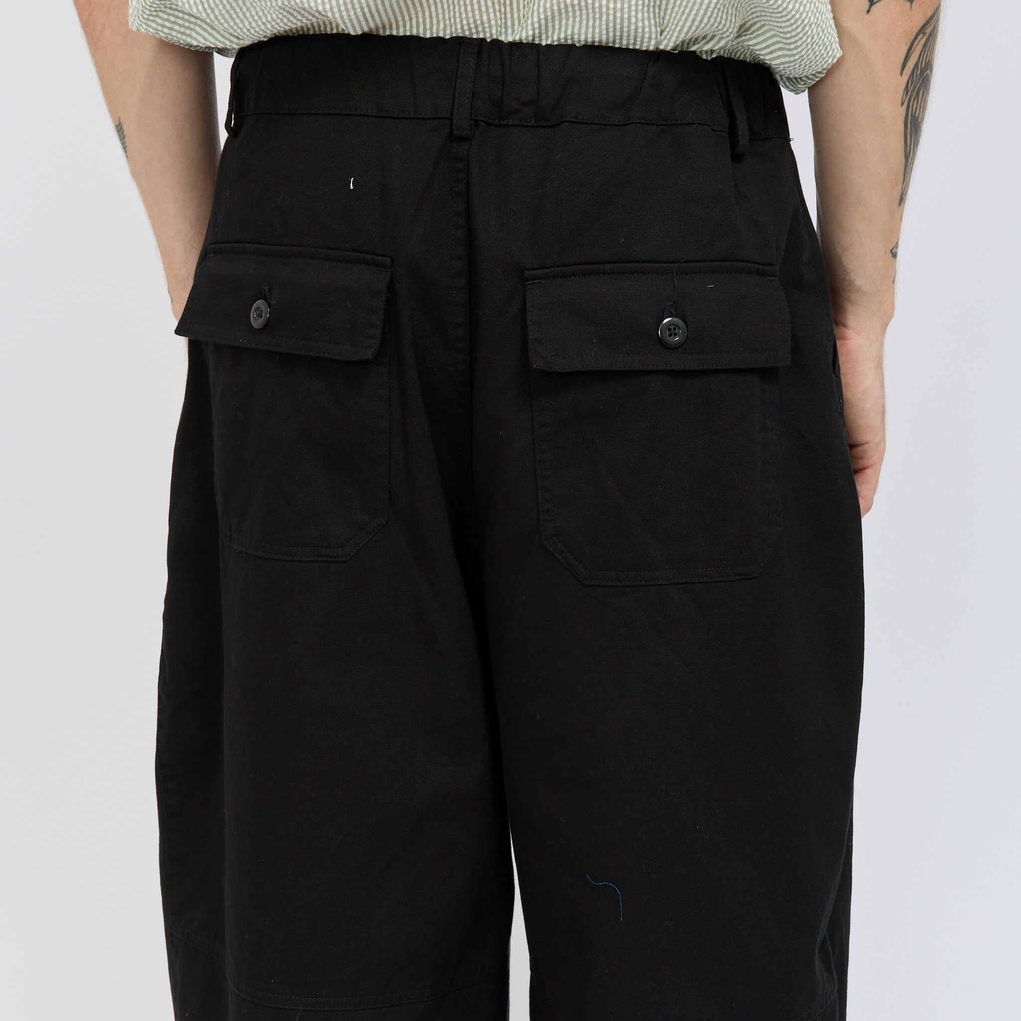 Frizmworks | Twill Balloon Pants Black | Maplestore
