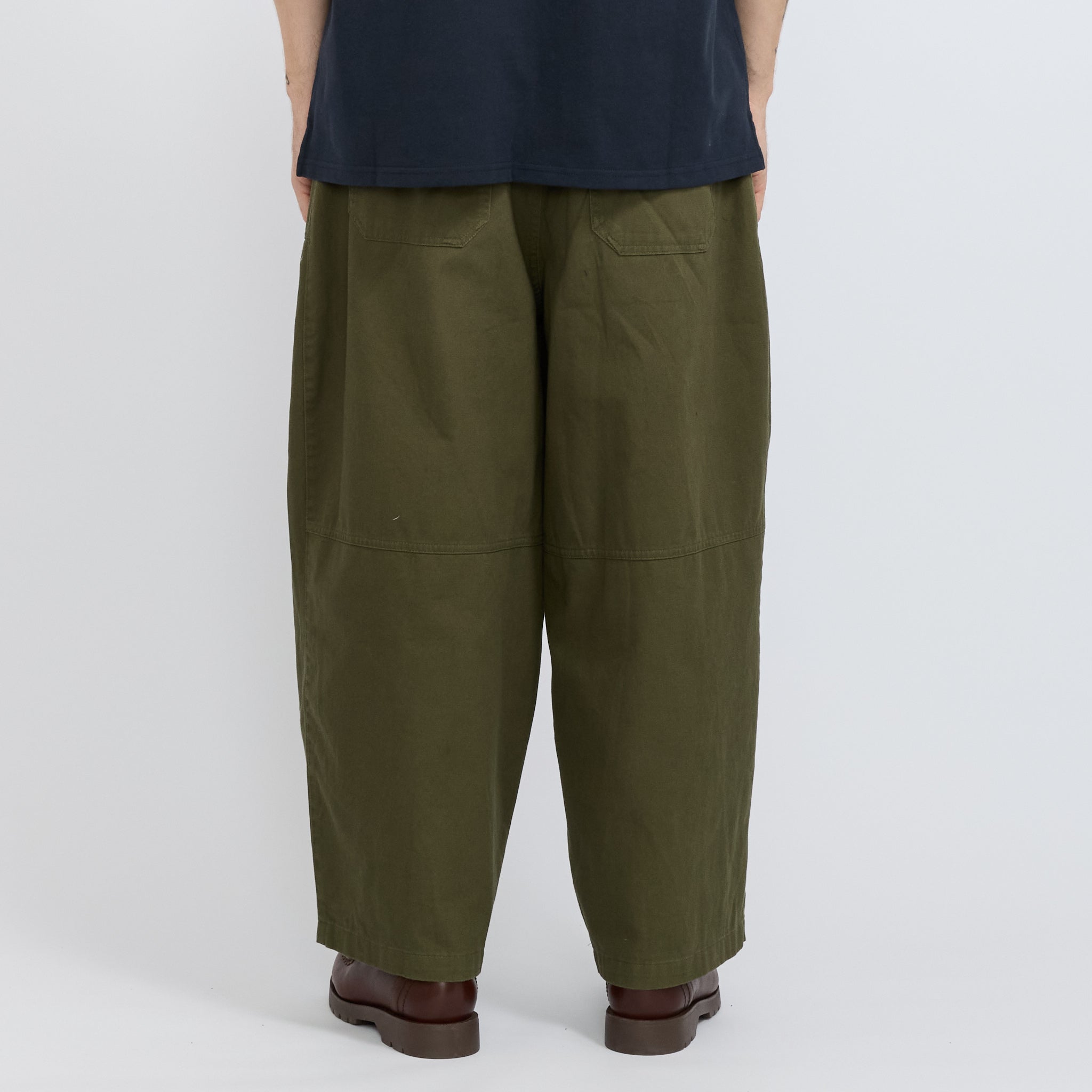 Frizmworks | Twill Balloon Pants Olive | Maplestore