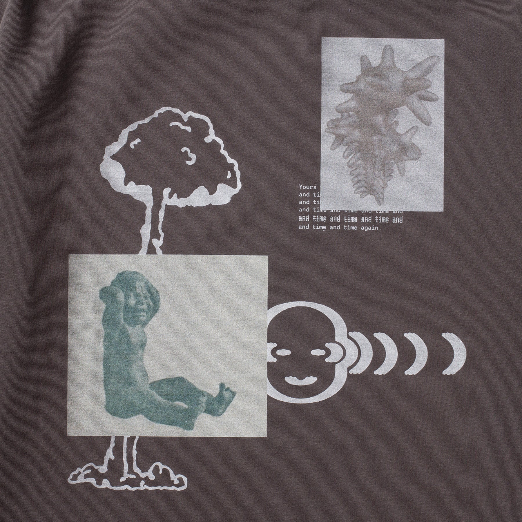 Focus Tee Charcoal