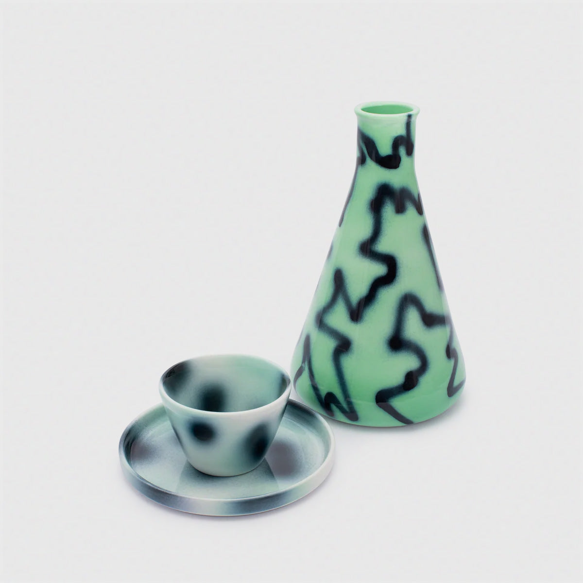 Erlenmeyer Jug Green Pizza