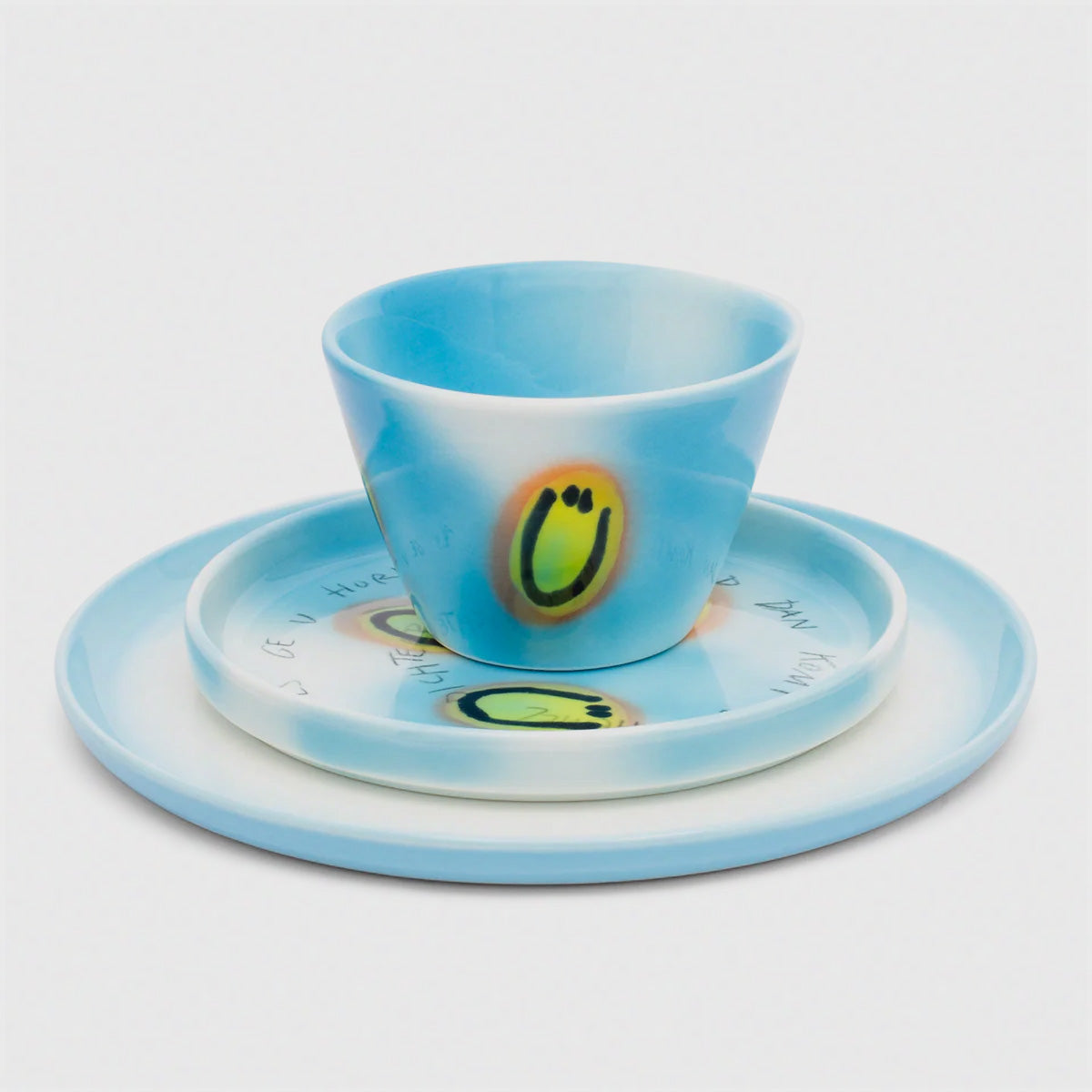 Baby Plate Kawaii ZG Sky