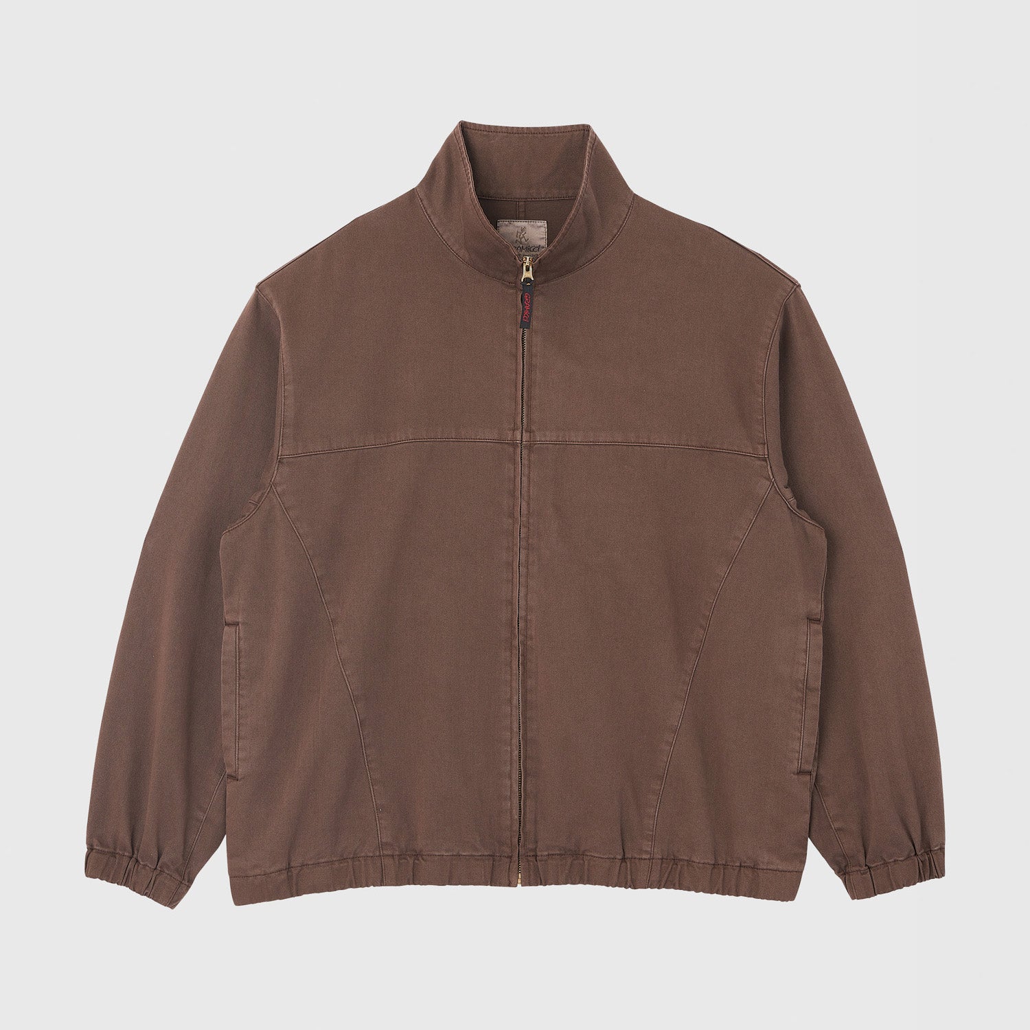 Twill-Around Jacket Brown Pigment