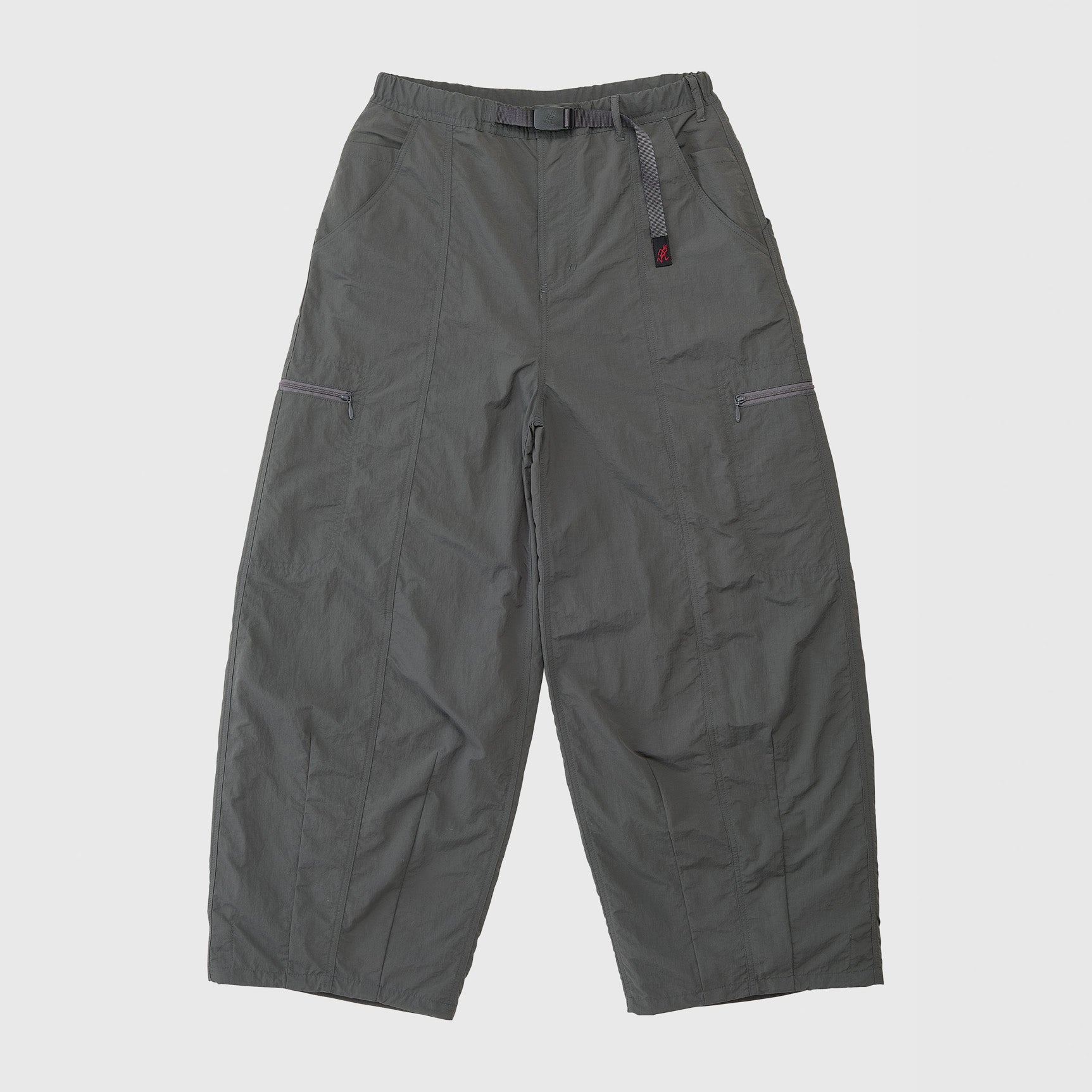 Nylon Loose Balloon Pant Carbon