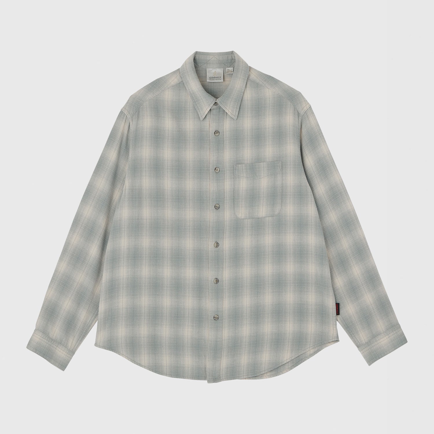 Piled Flannel Shirt Storm
