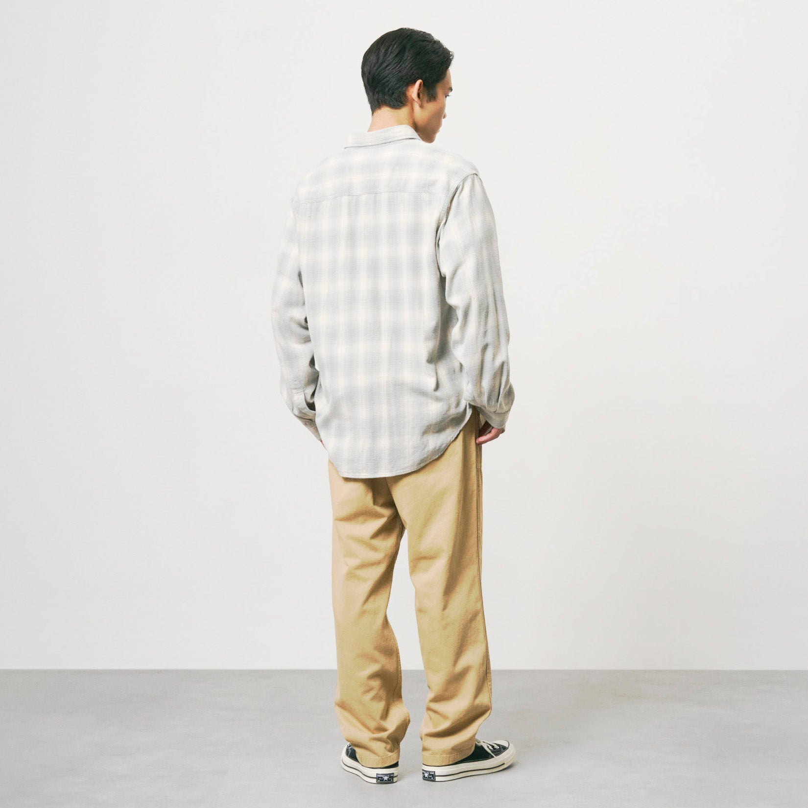 Piled Flannel Shirt Storm