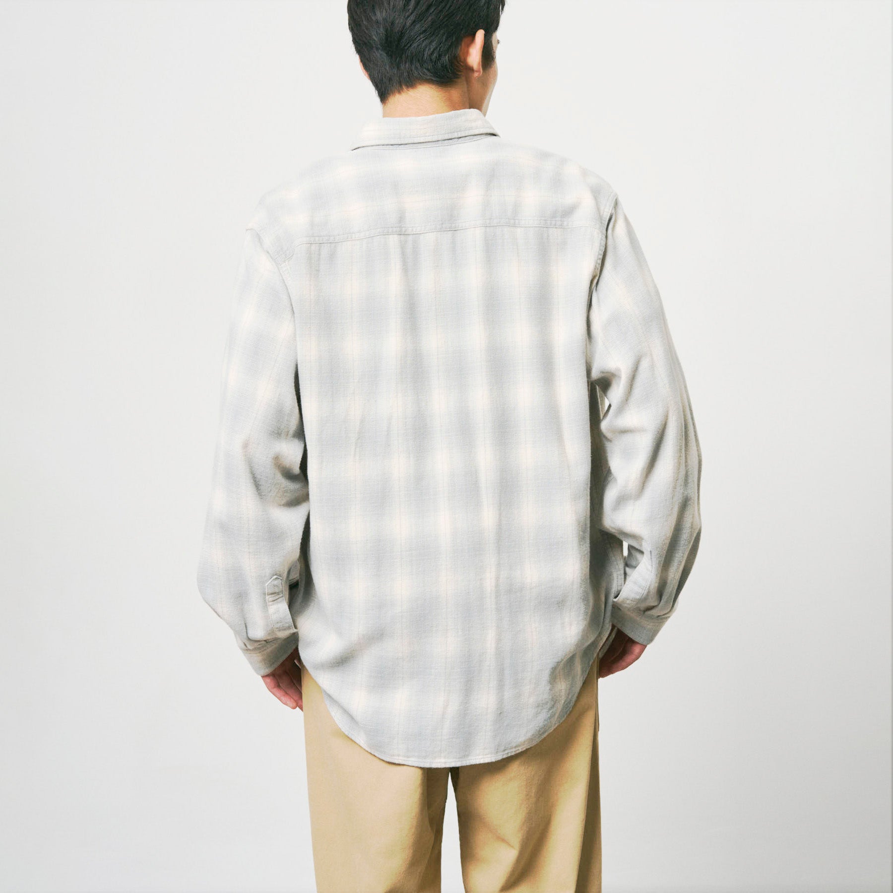 Piled Flannel Shirt Storm