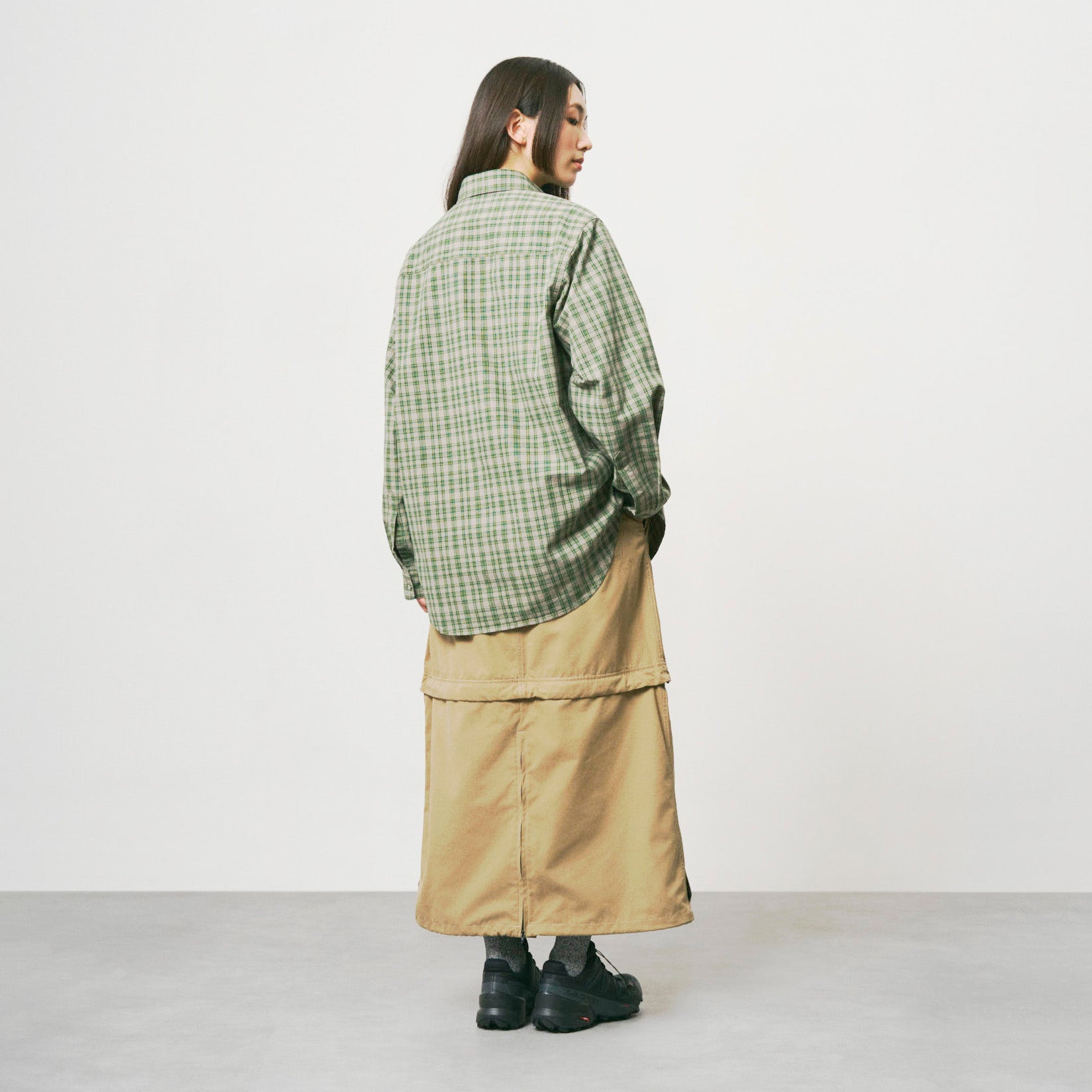 Heavy Weight Checkered Shirt Forest
