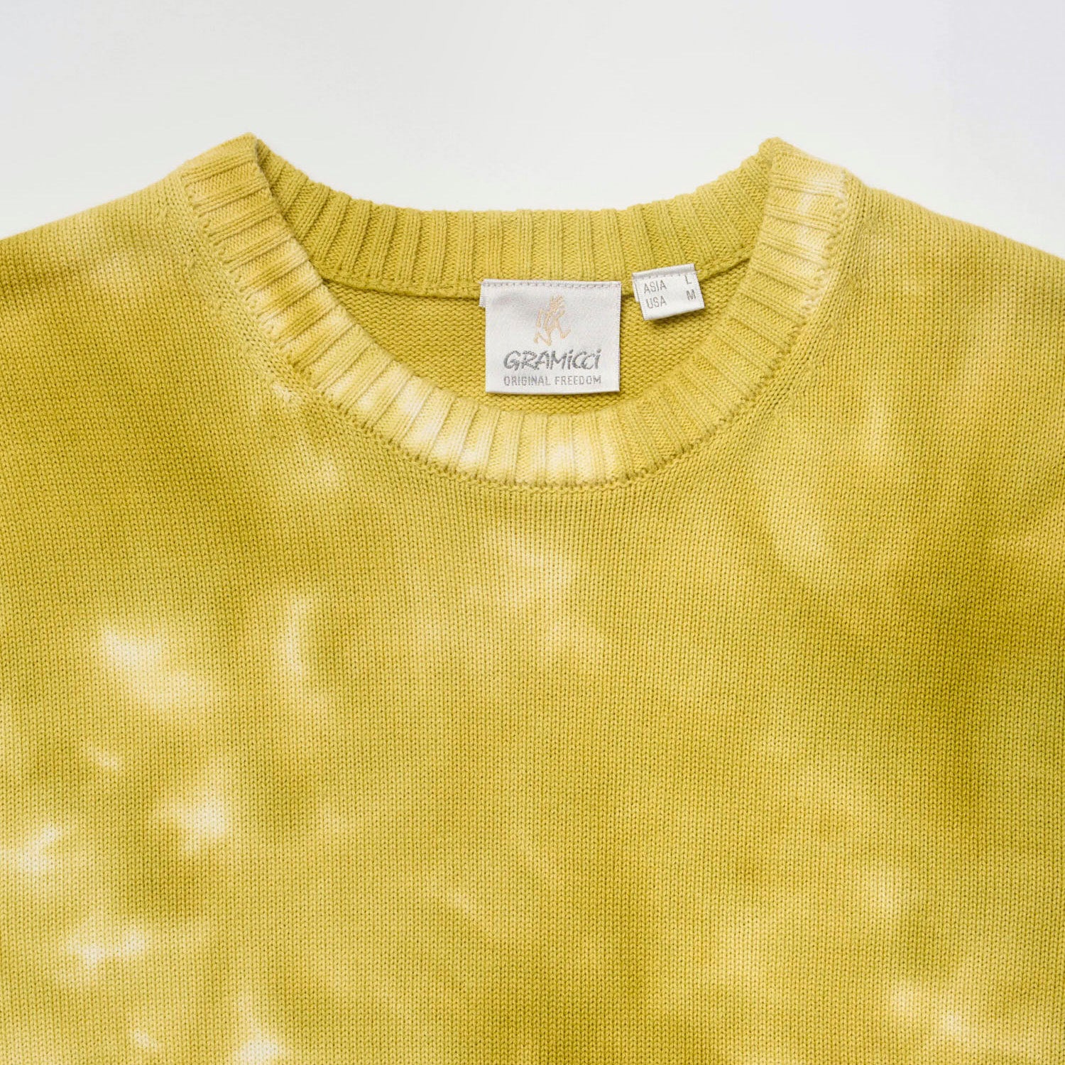 Cotton Knit Crew Sun Fade