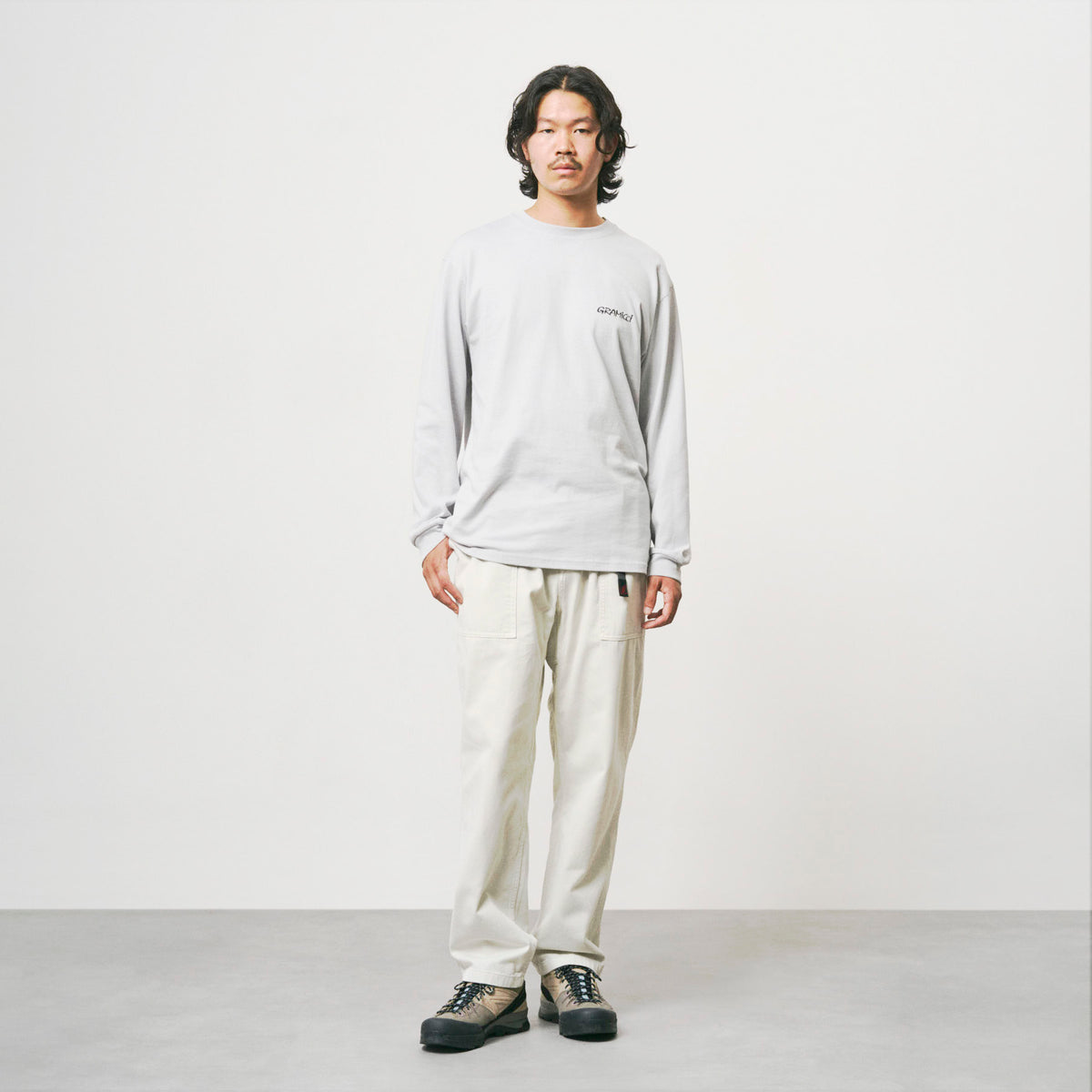 Gramicci | Bass L/S Tee Mist | Maplestore