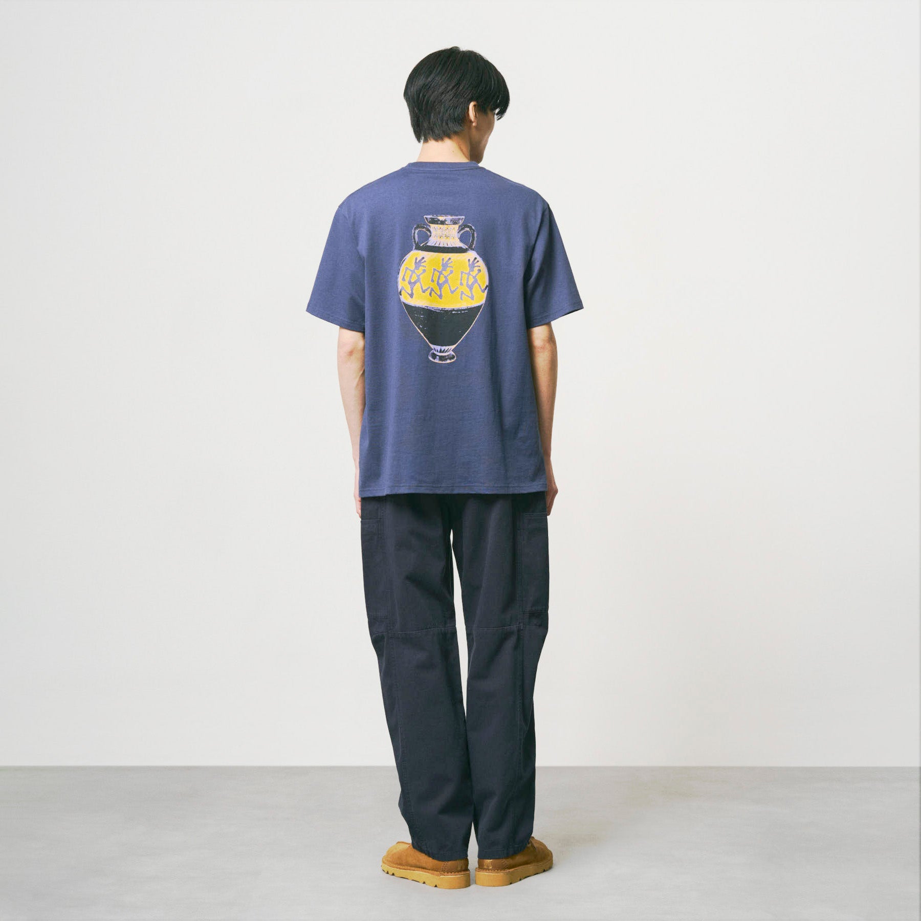 Vase Tee Navy