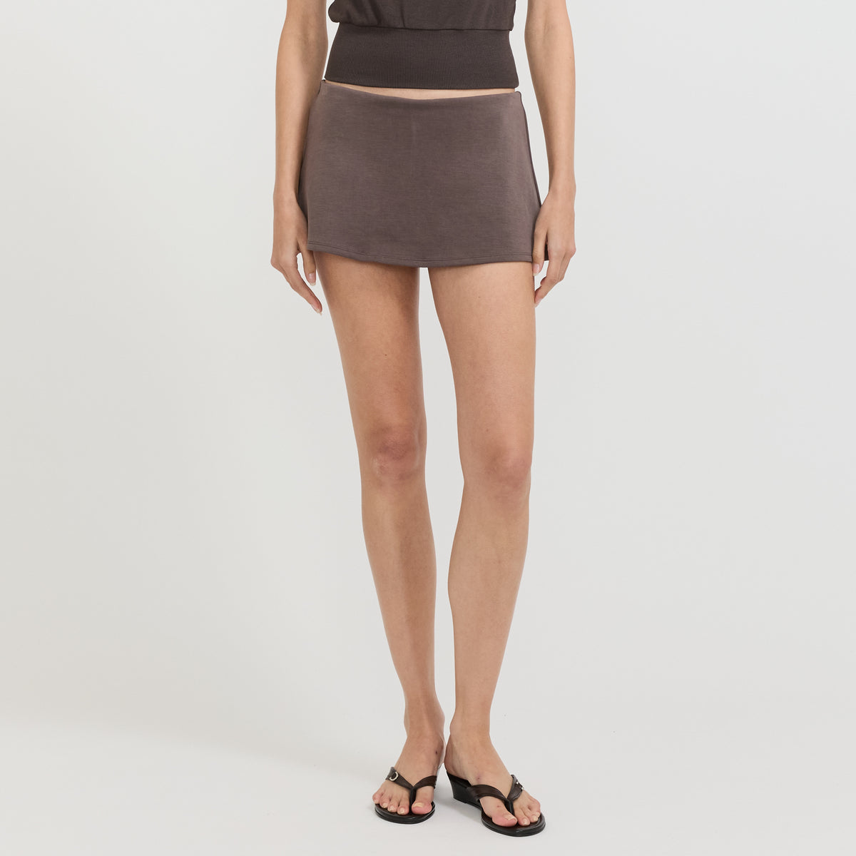 Aria Skirt Brown
