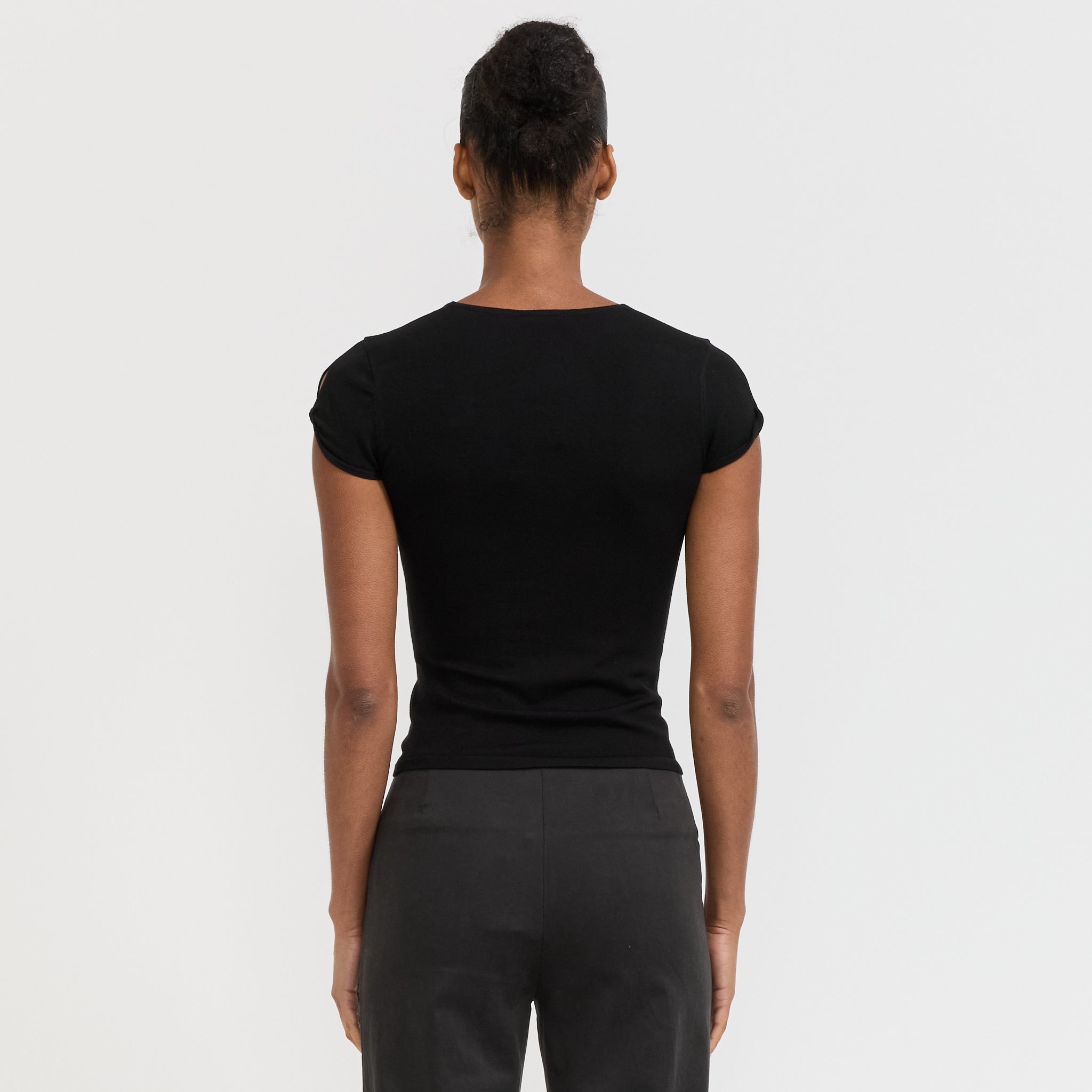 Geel | Kono Top Black | Maplestore