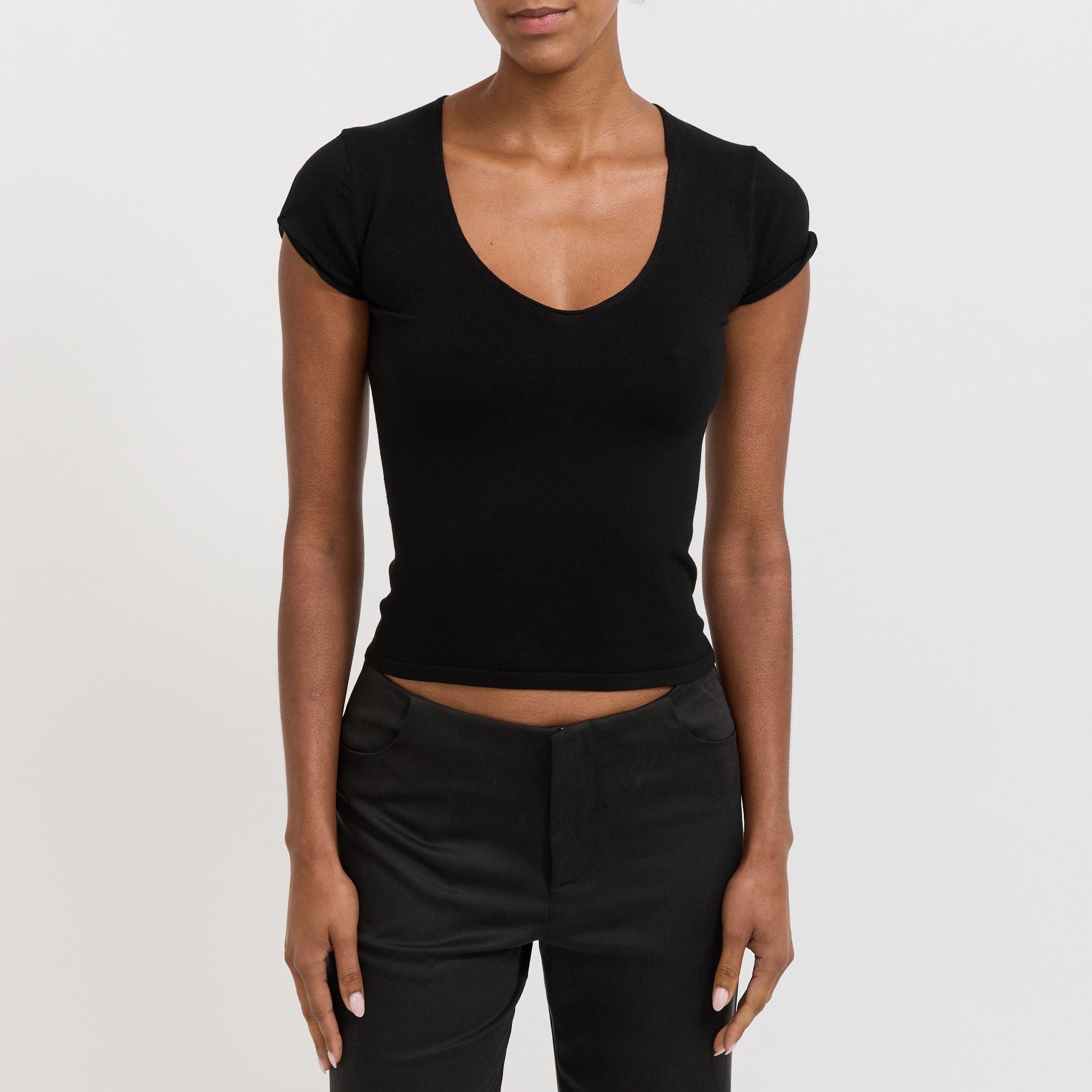 Geel | Kono Top Black | Maplestore