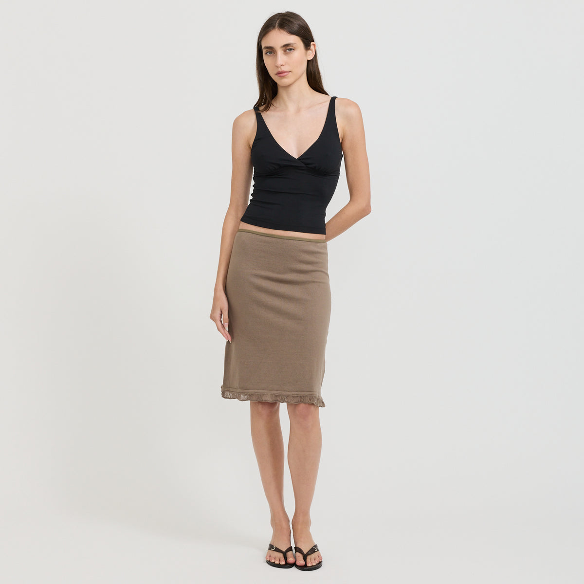 Louisa Skirt Mushroom