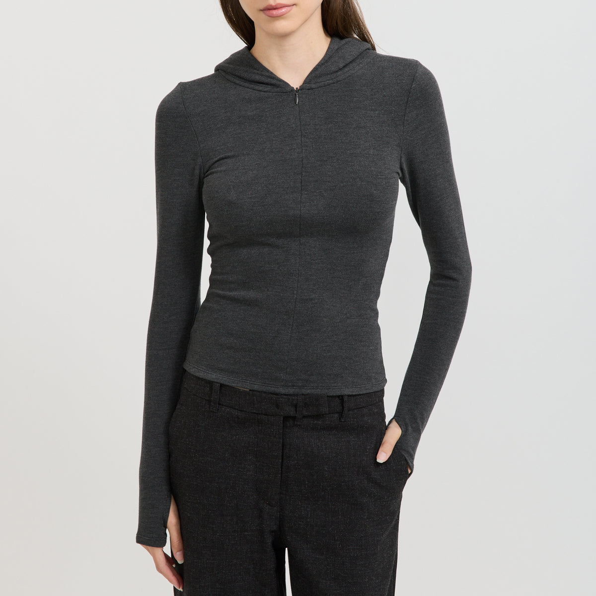 Lou Top Charcoal