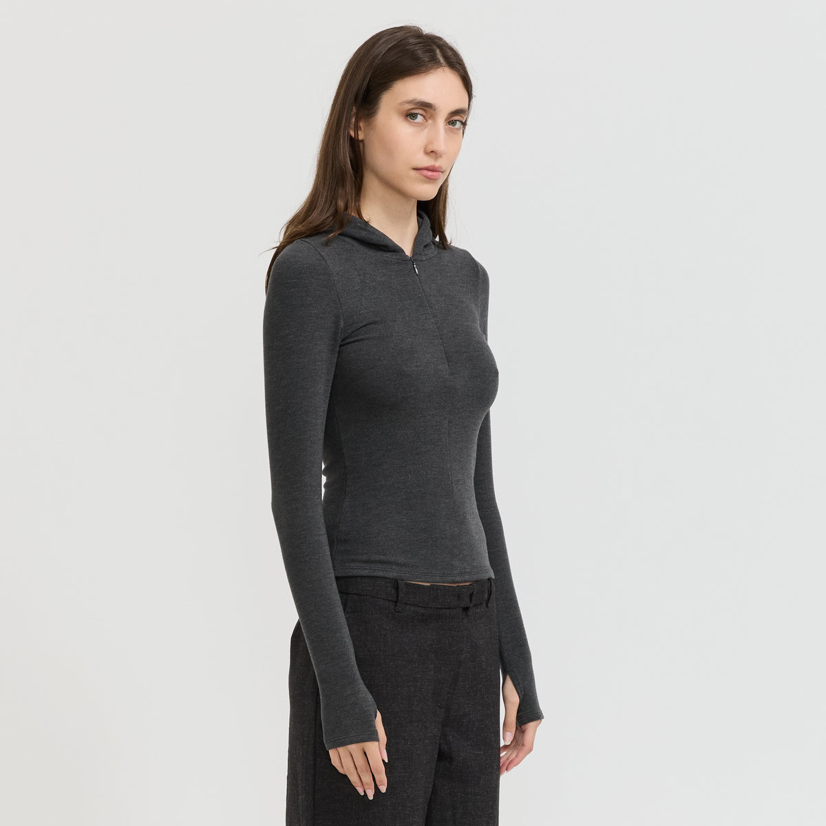 Lou Top Charcoal