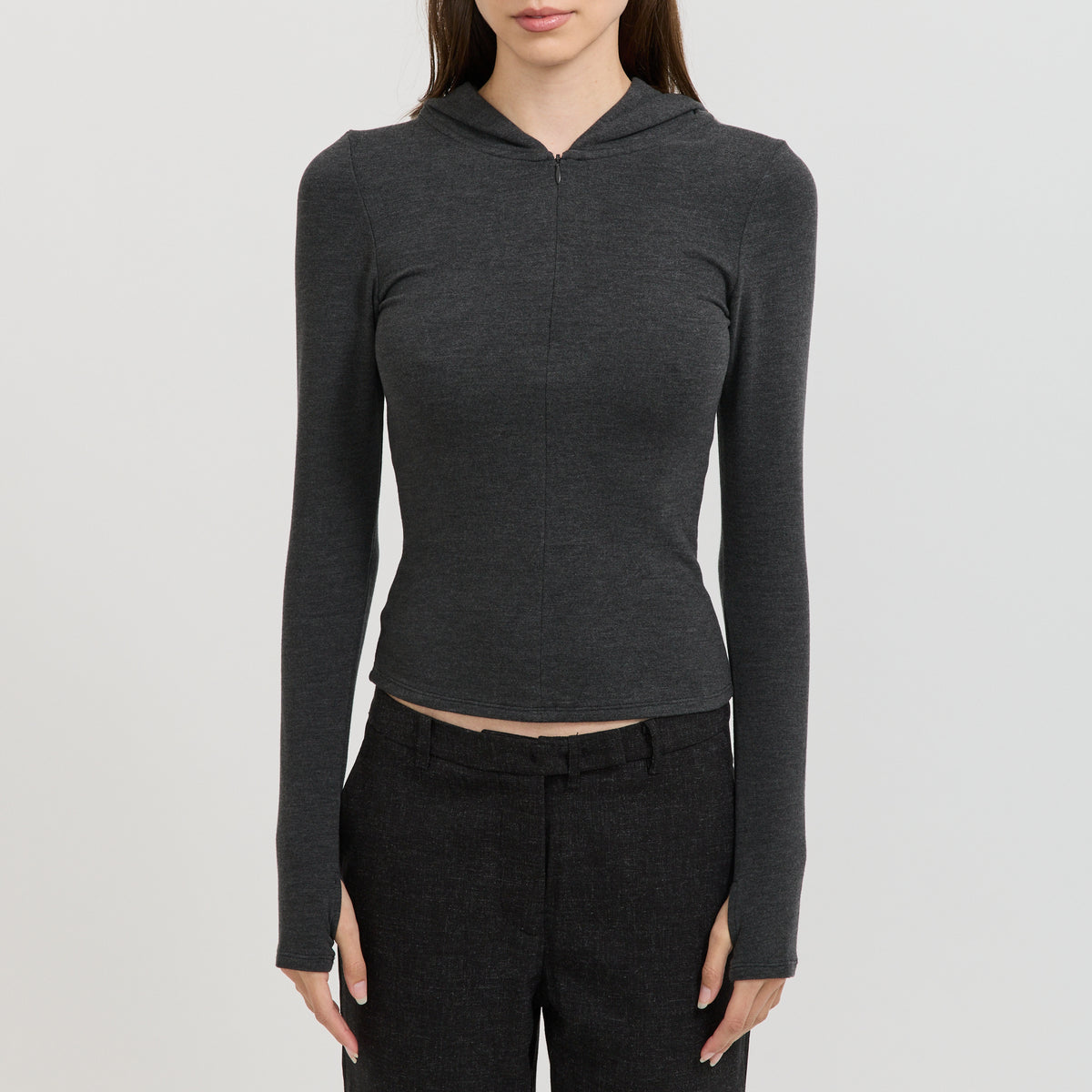 Lou Top Charcoal