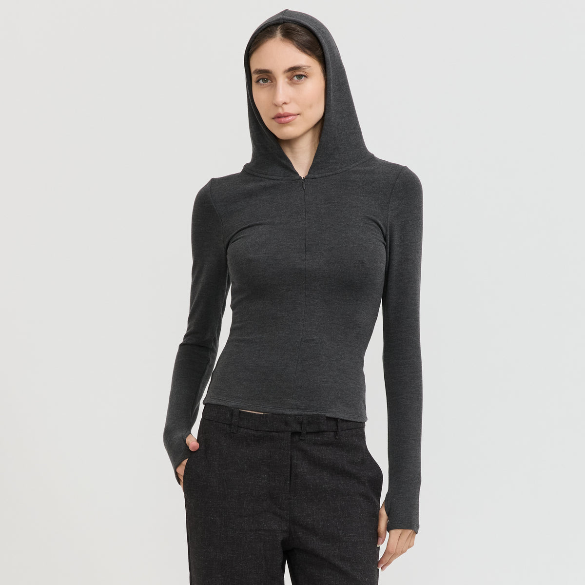 Lou Top Charcoal