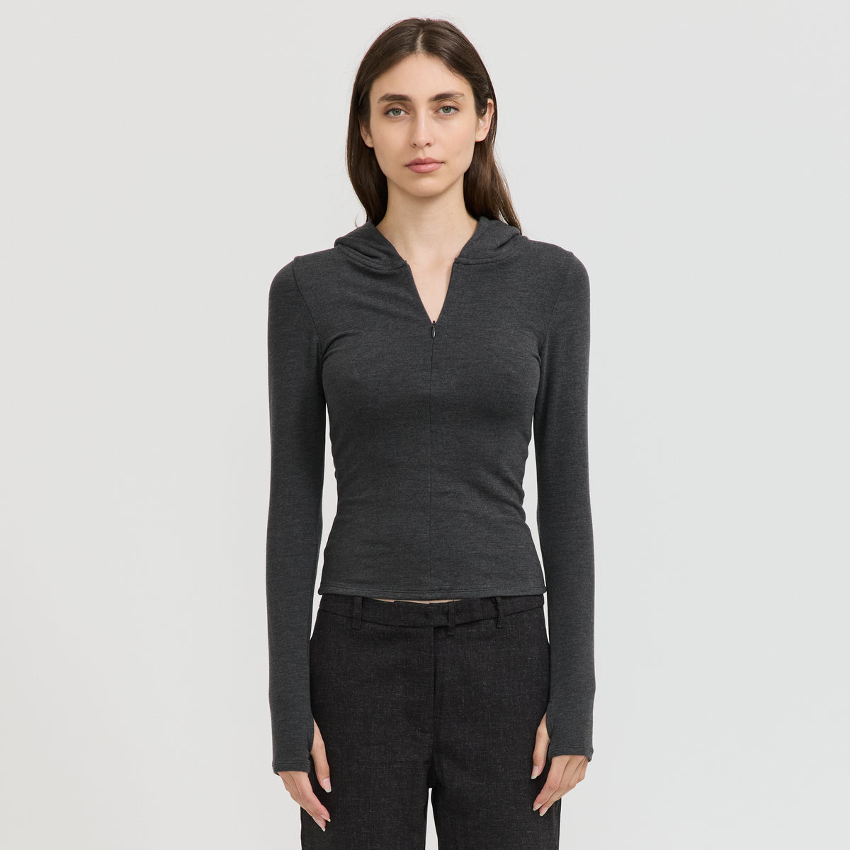 Lou Top Charcoal
