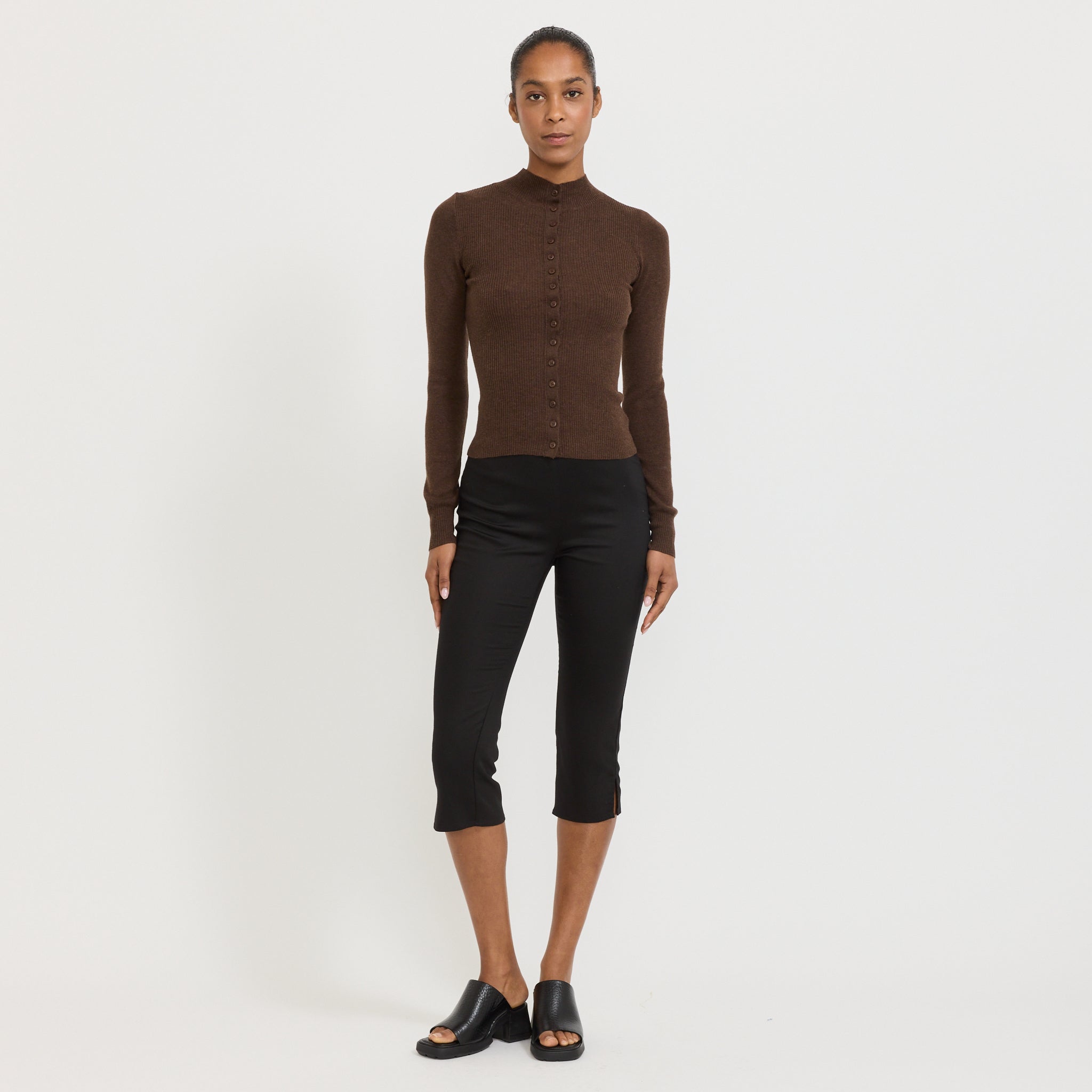 Mylah Cardigan Brown