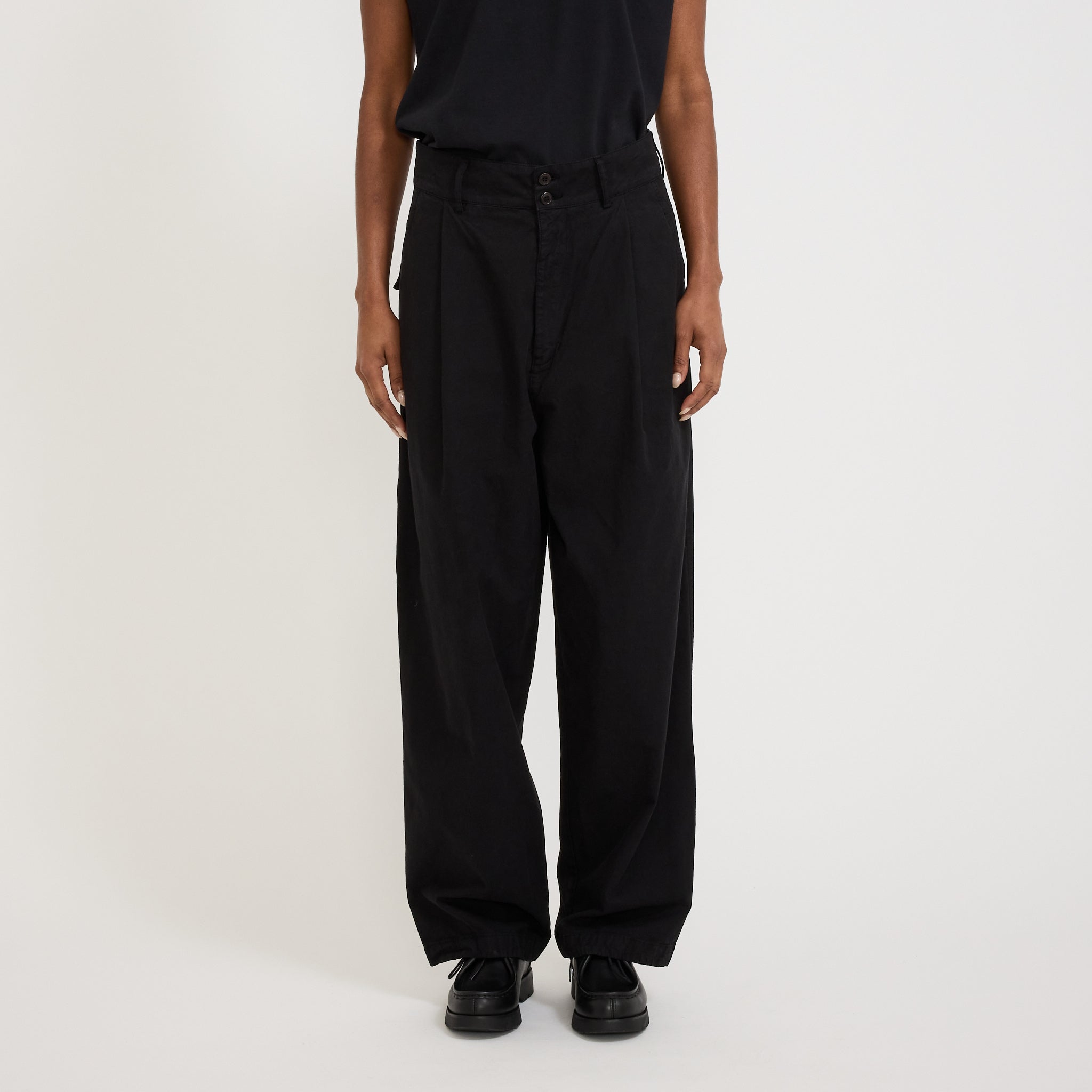 British Worker Pant Black