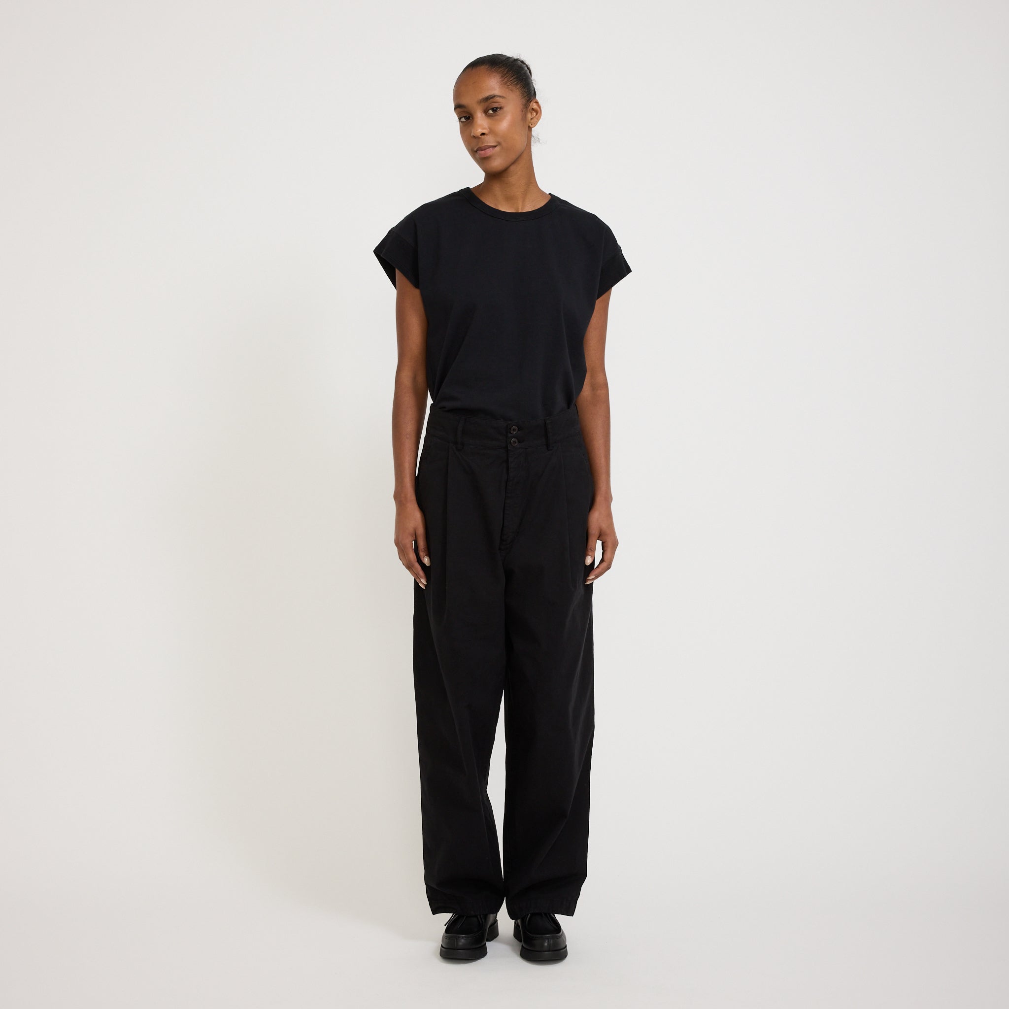 British Worker Pant Black