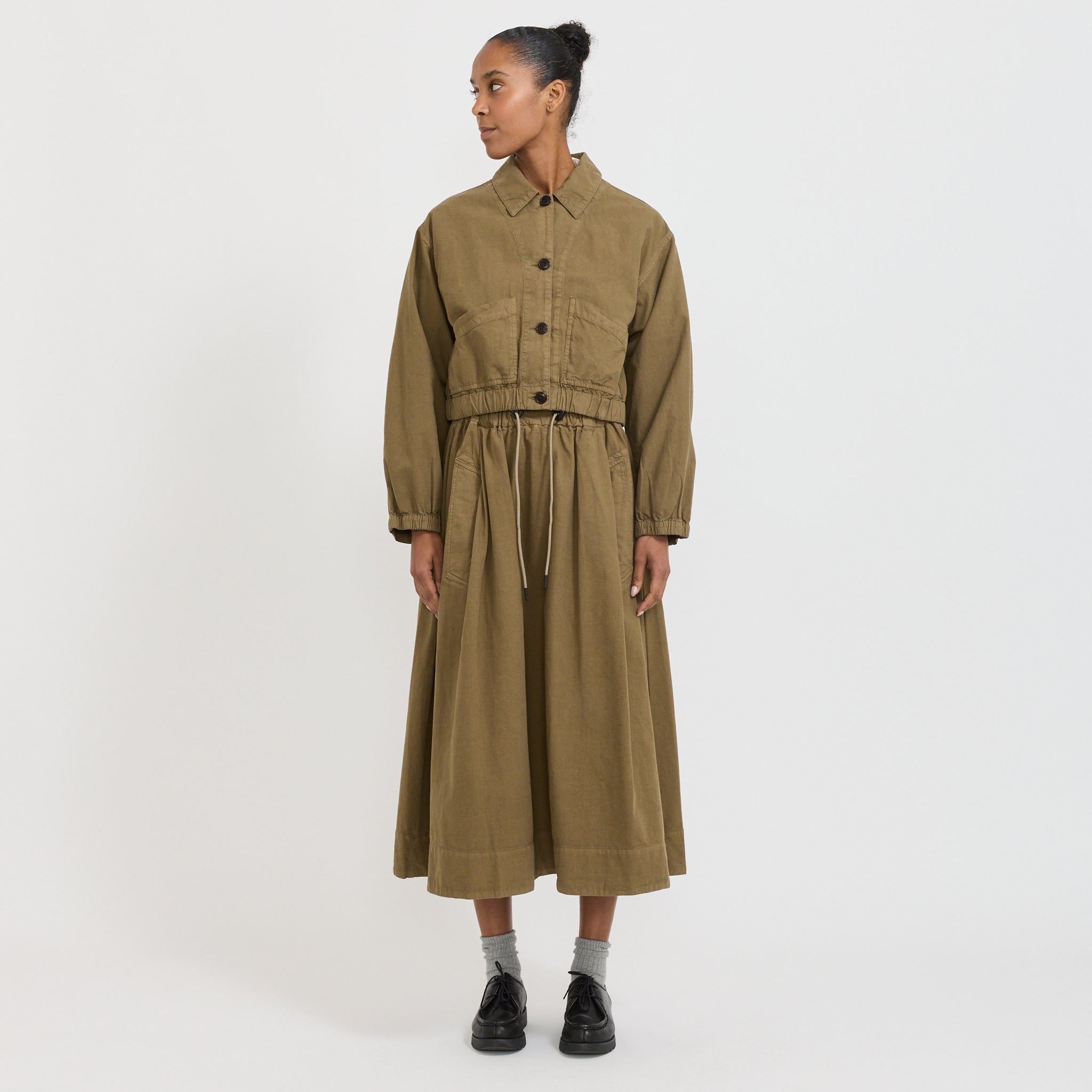 Girls of Dust | Artisan Shirt Canteen Green | Maplestore