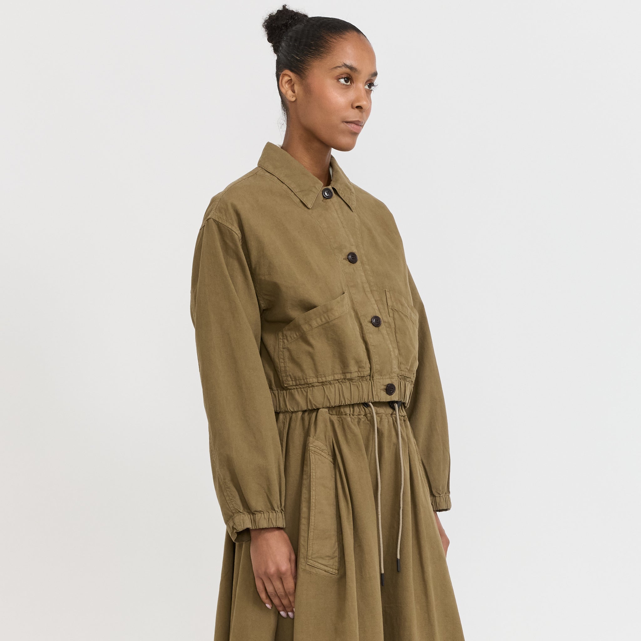 Girls of Dust | Artisan Shirt Canteen Green | Maplestore