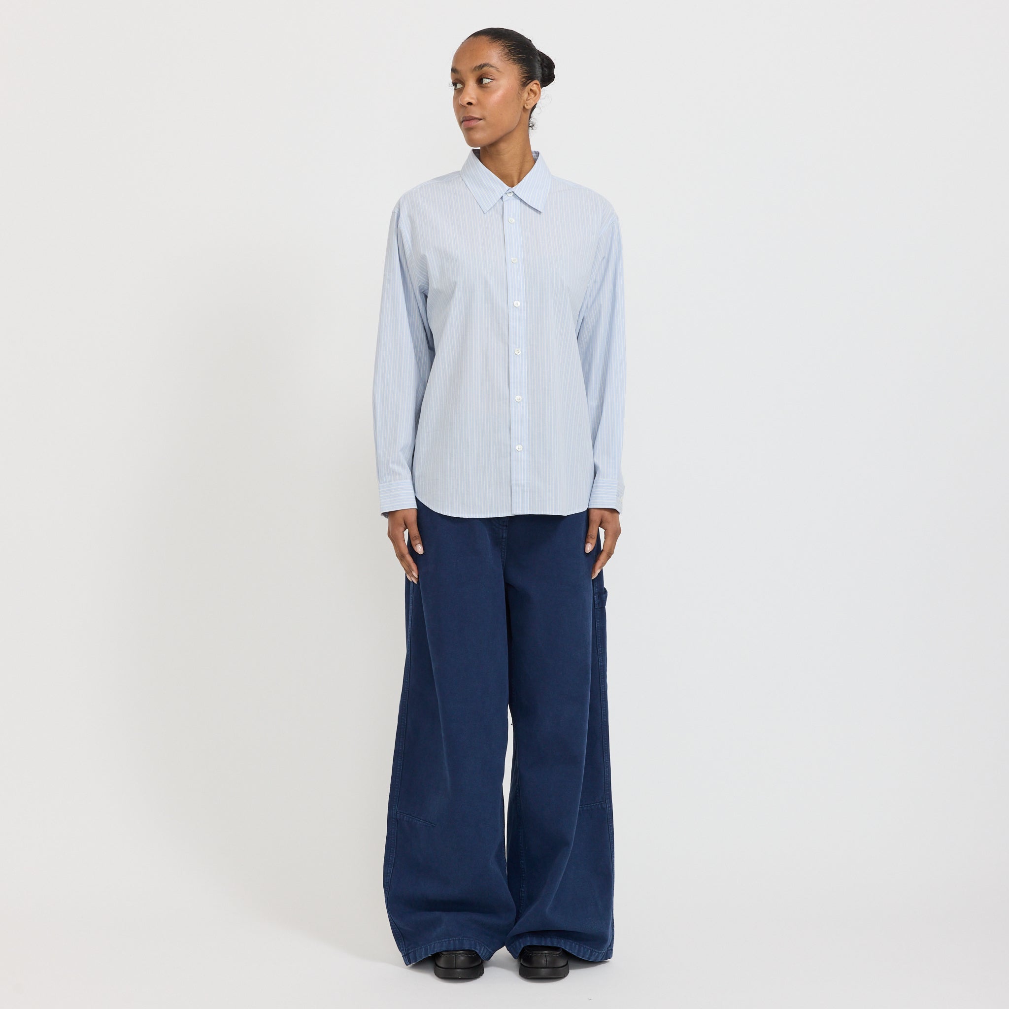 Atlantide Chino Indigo Blue