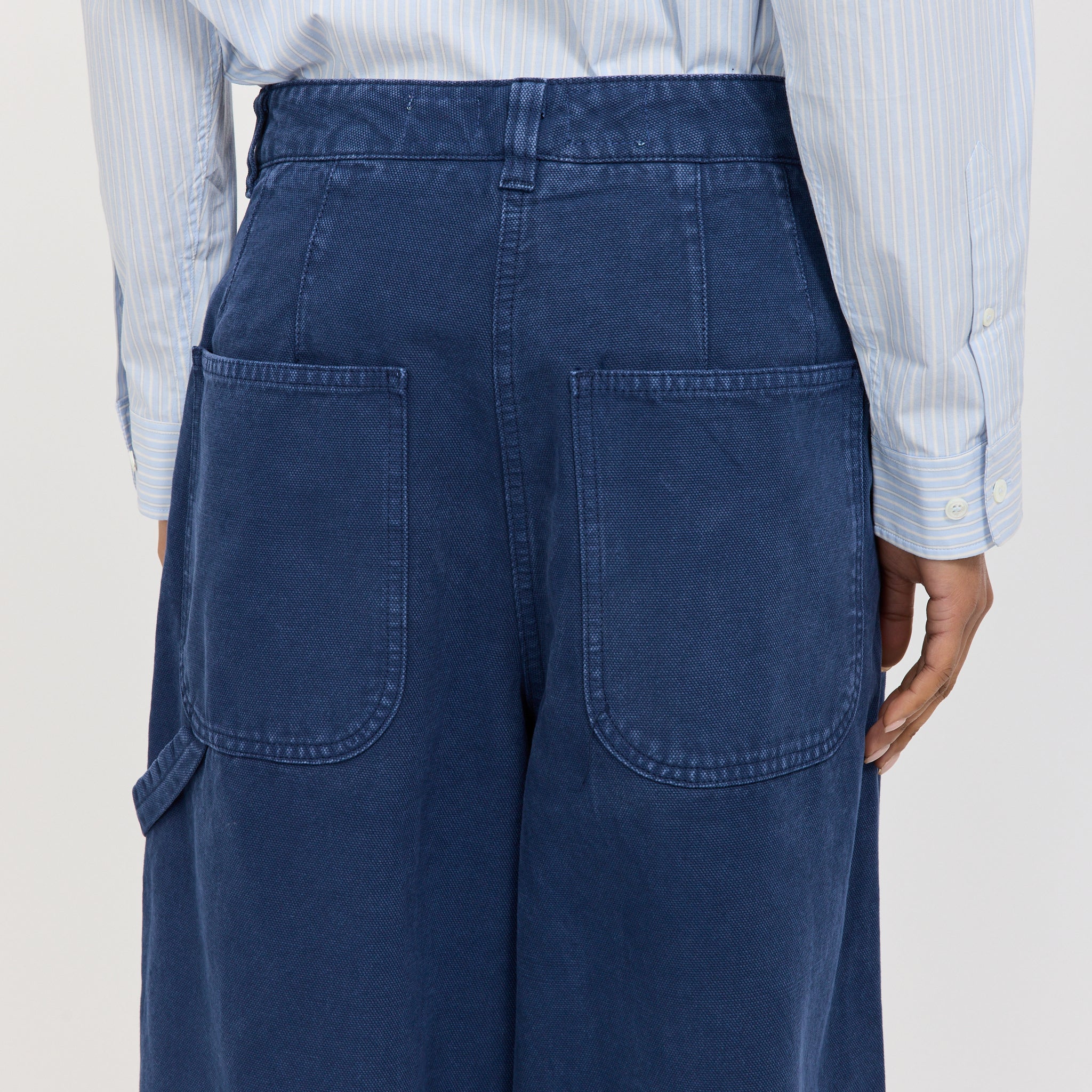 Atlantide Chino Indigo Blue