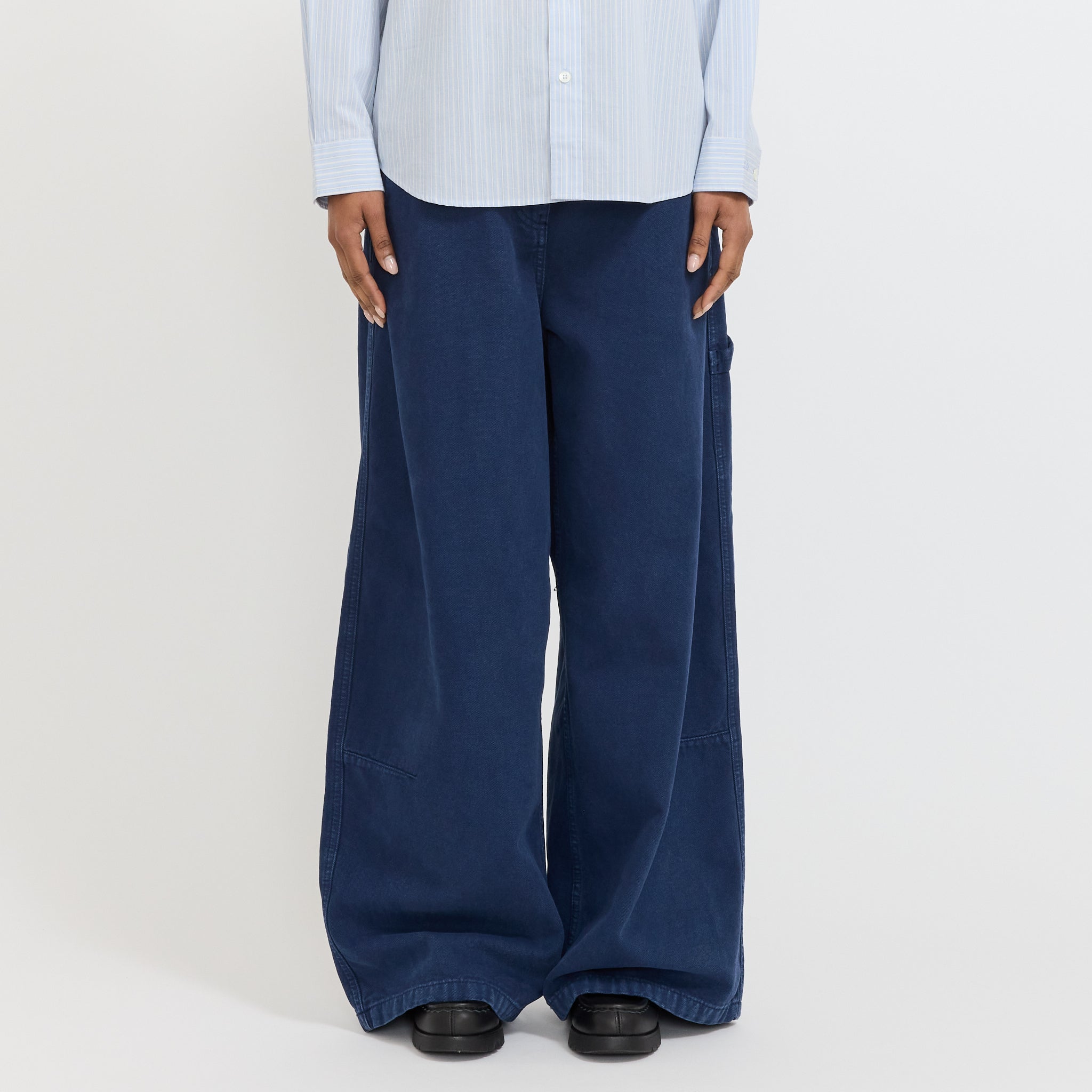Atlantide Chino Indigo Blue